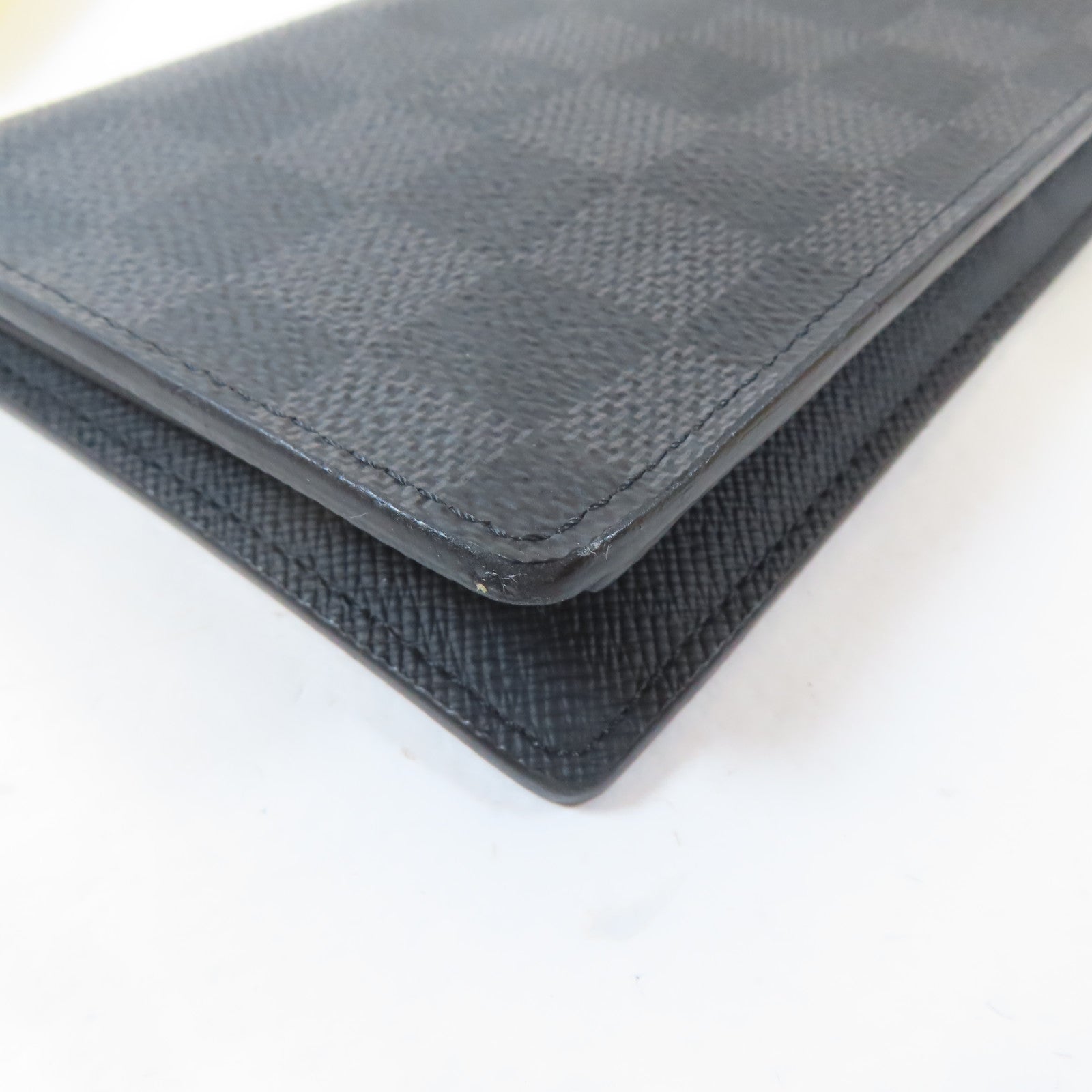 LOUIS VUITTON Damier Graphite Long Bifold Wallet長錢包黑色