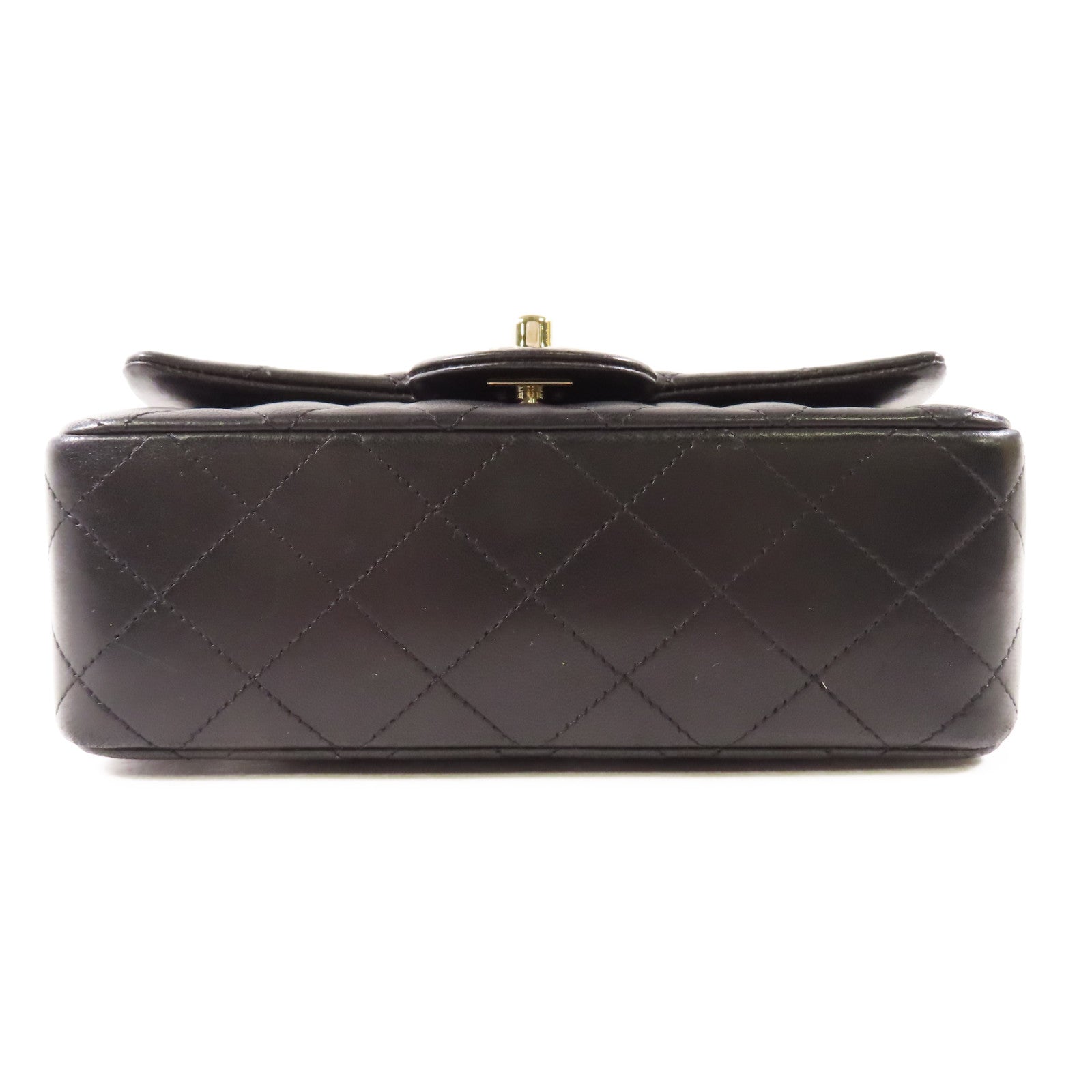 CHANEL 羊皮皮革Shoulder Bag銀扣鏈帶肩背袋