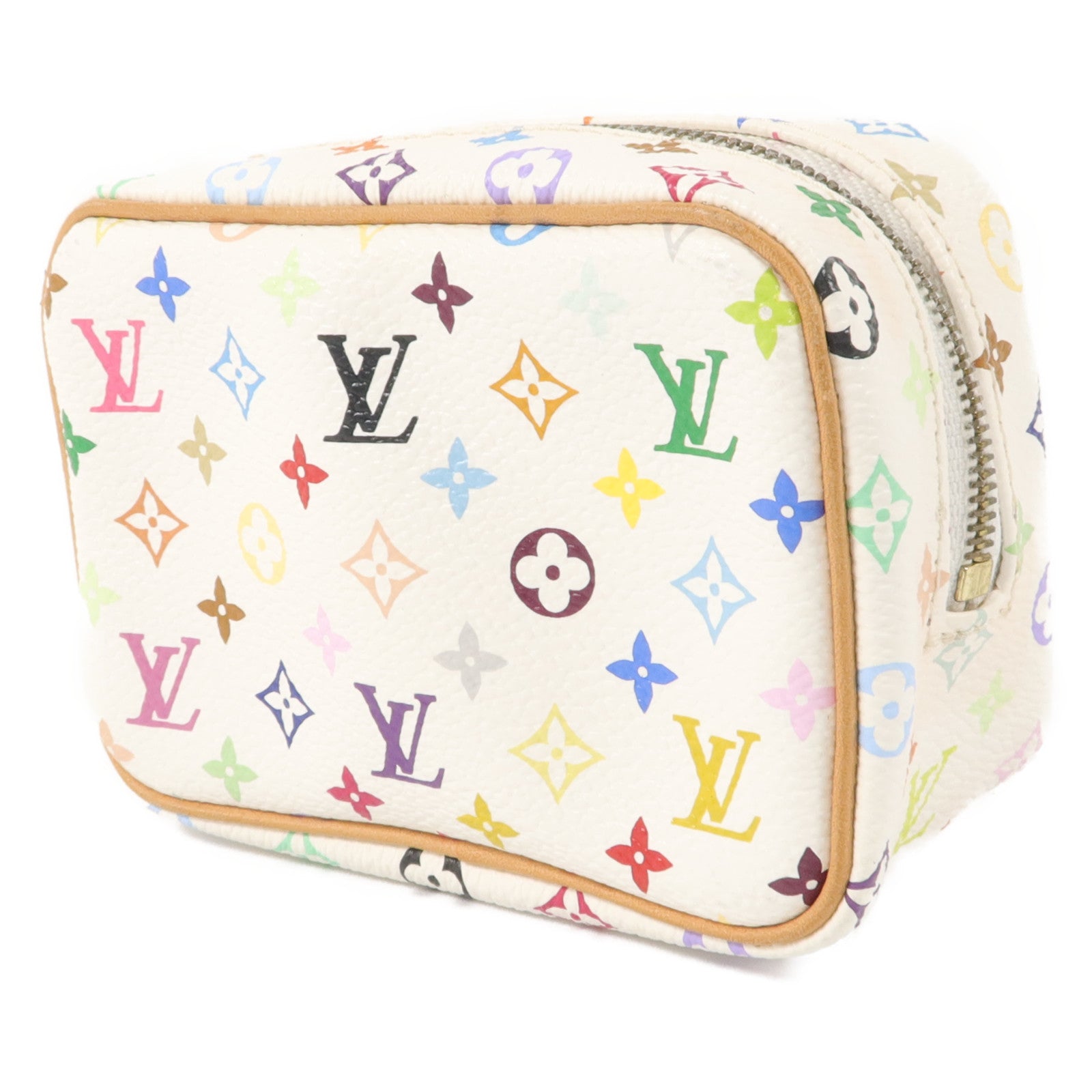 LOUIS VUITTON Monogram Multicolore Takashi Murakami Trousse Wapity Pouch小袋