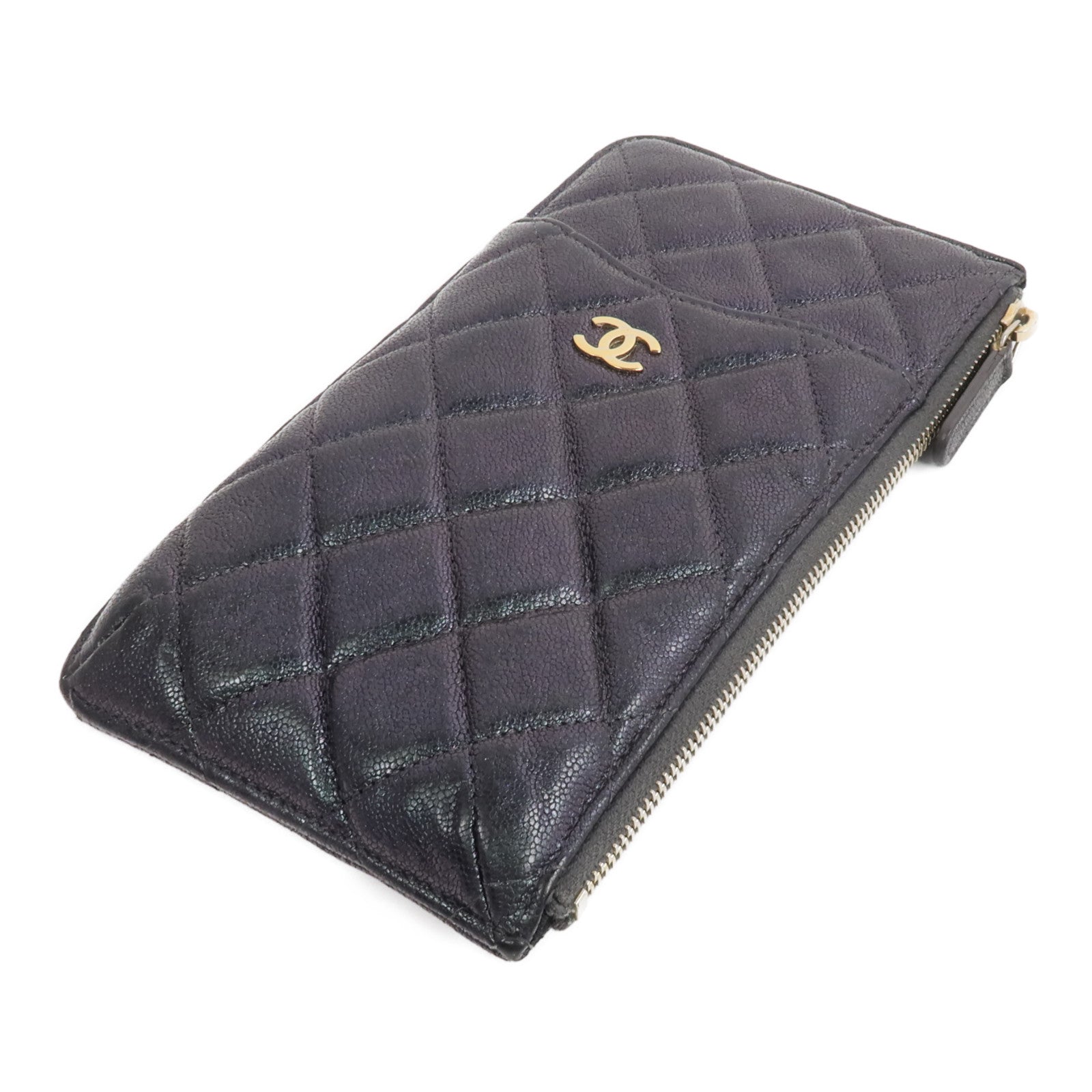 CHANEL 牛皮皮革Classic Phone Pouch With Zipper長錢包