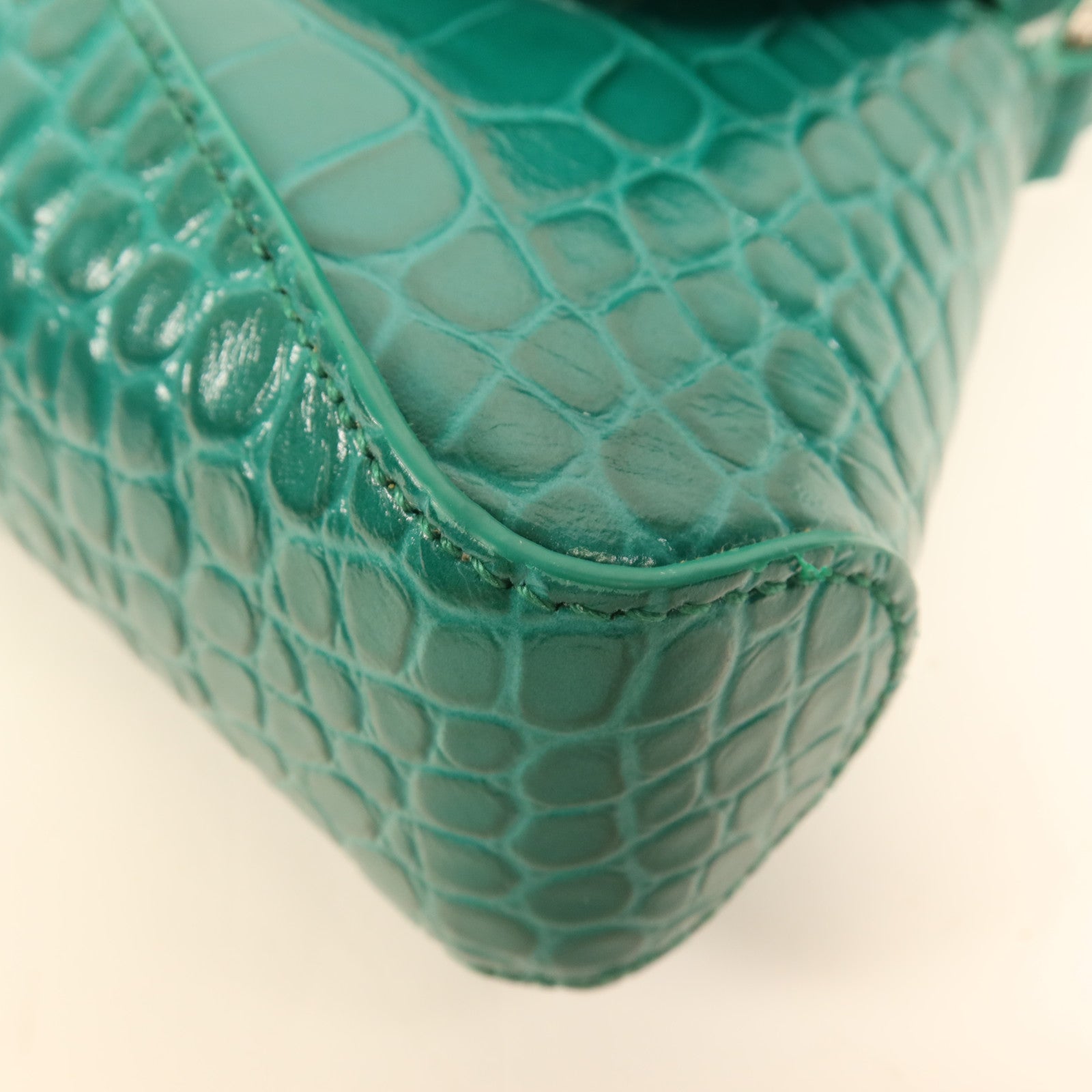 BALENCIAGA 牛皮皮革Shoulder Bag銀扣肩背袋