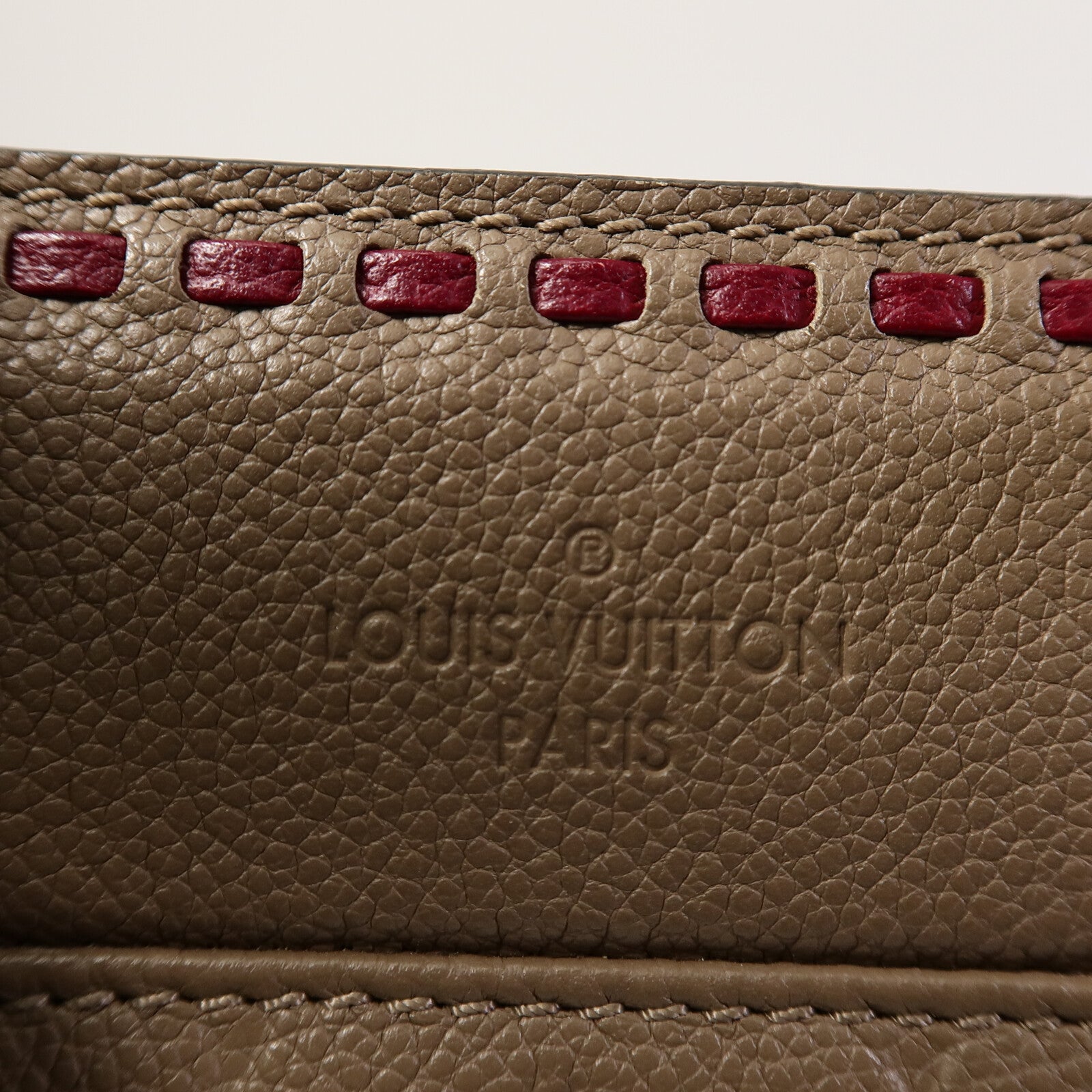 LOUIS VUITTON Monogram Empreinte Vosges MM手挽肩背兩用袋