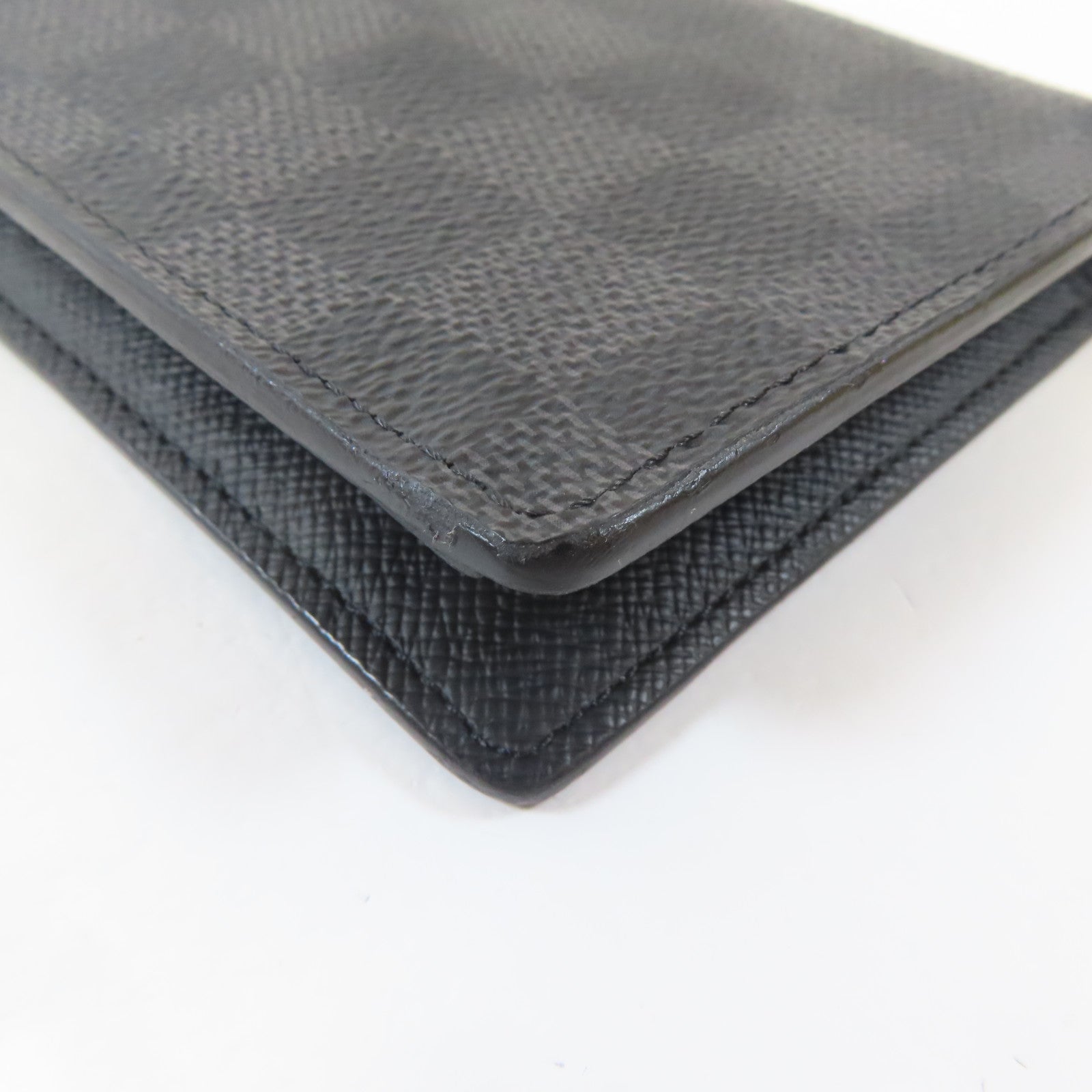 LOUIS VUITTON Damier Graphite Long Bifold Wallet長錢包黑色