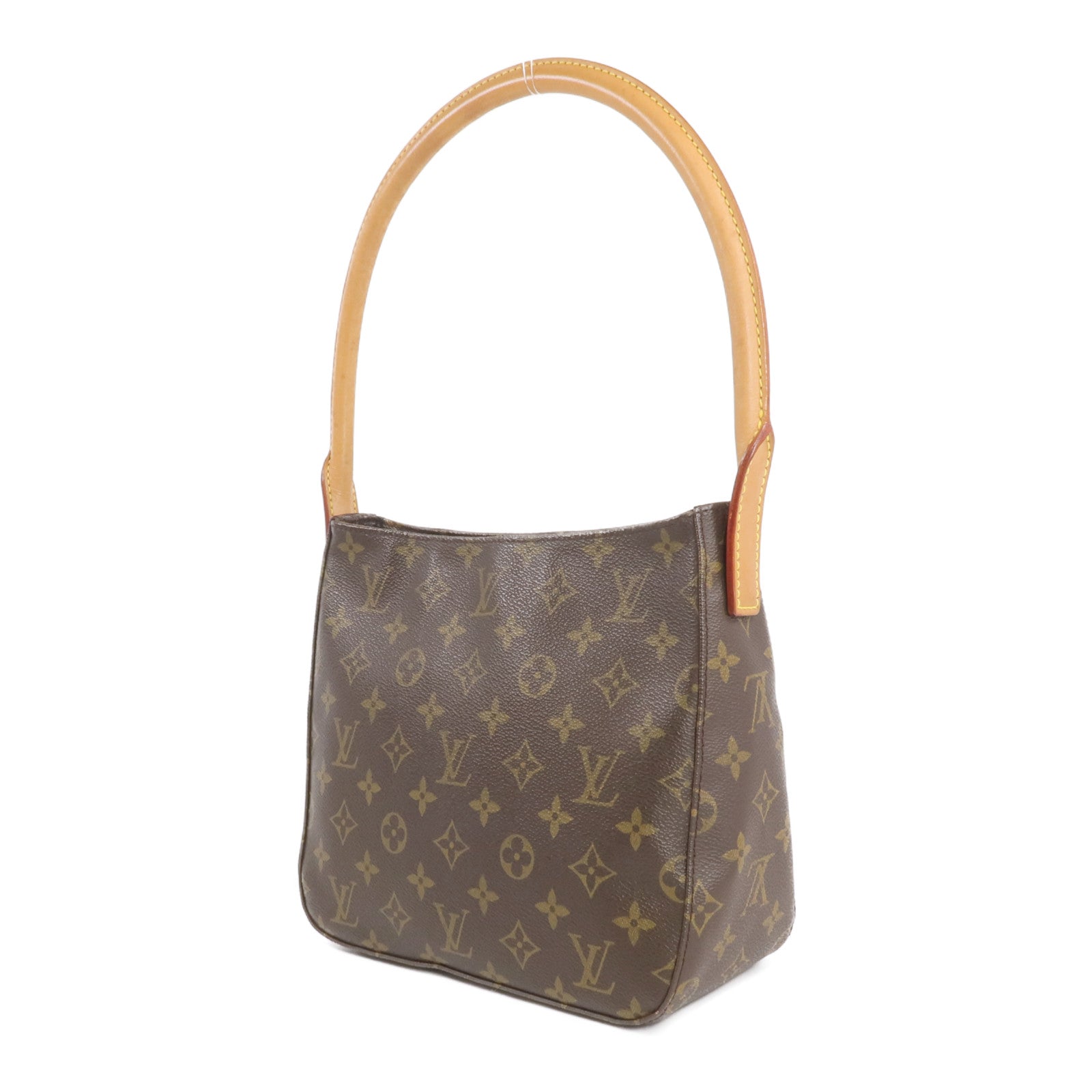 LOUIS VUITTON Monogram Looping MM金扣肩背袋