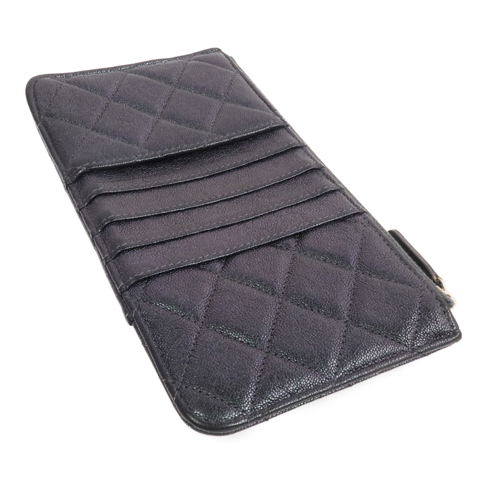 CHANEL 牛皮皮革Classic Phone Pouch With Zipper長錢包