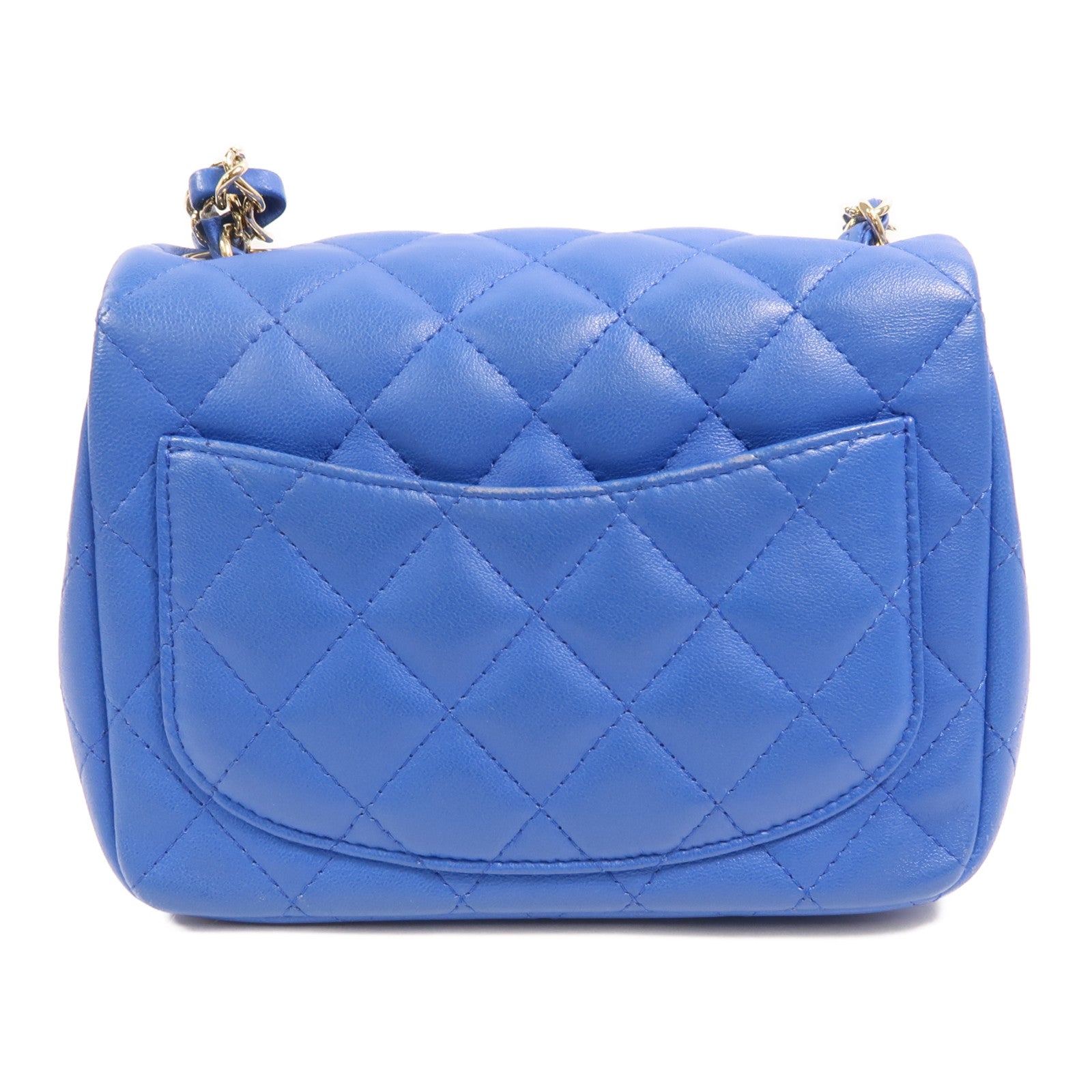CHANEL 羊皮皮革Mini Classic 17鏈帶肩背袋