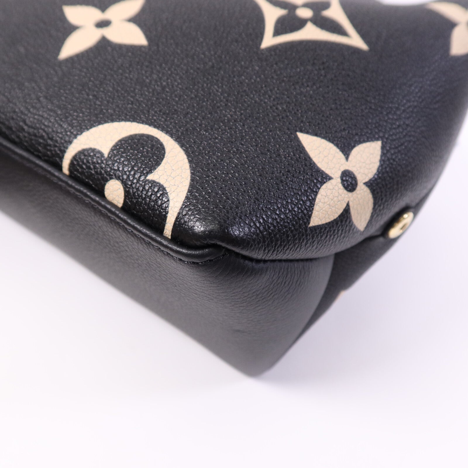 LOUIS VUITTON Monogram Empreinte Petit Palais金扣手挽肩背兩用袋