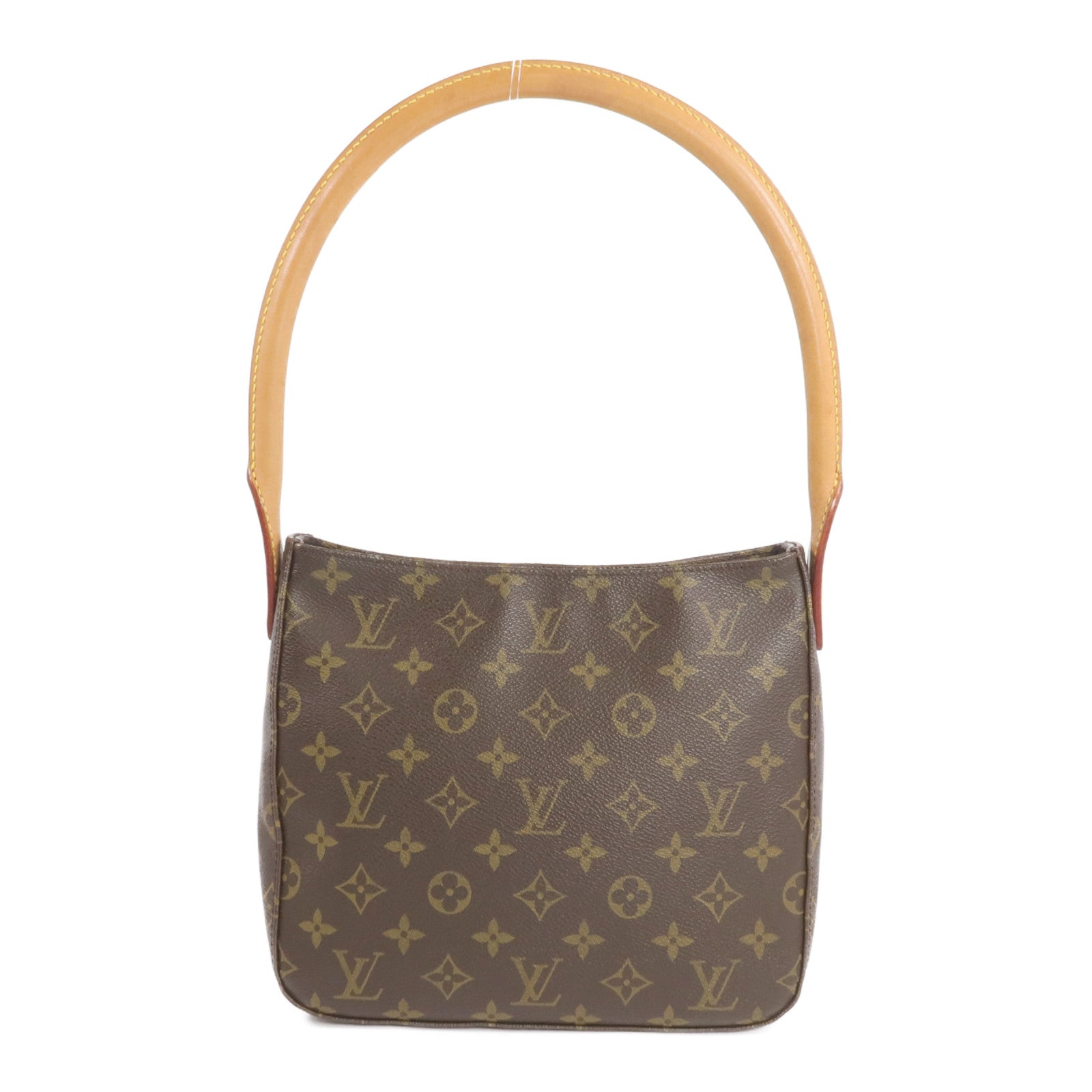 LOUIS VUITTON Monogram Looping MM金扣肩背袋