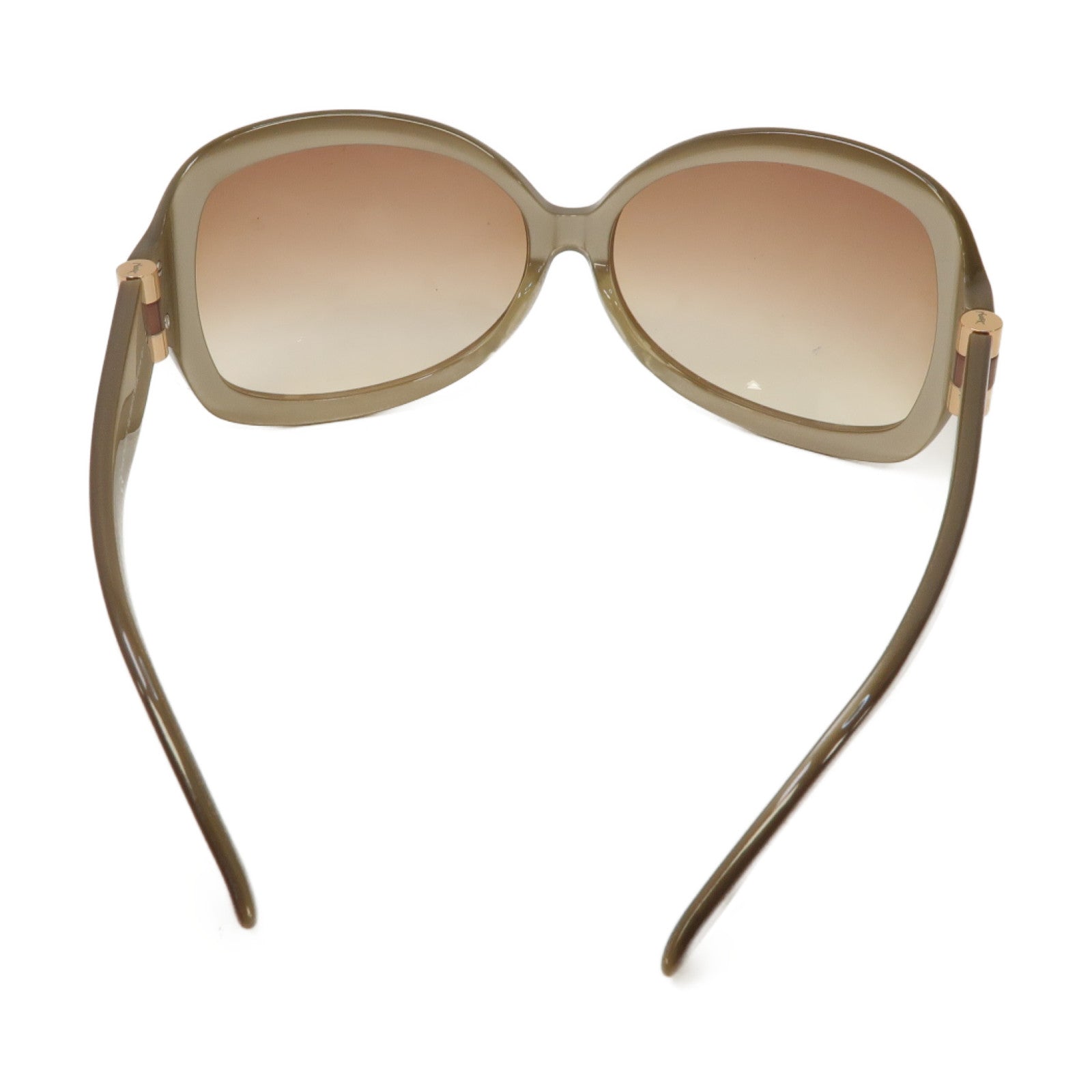 SAINT LAURENT PVC Sunglasses太陽眼鏡棕色