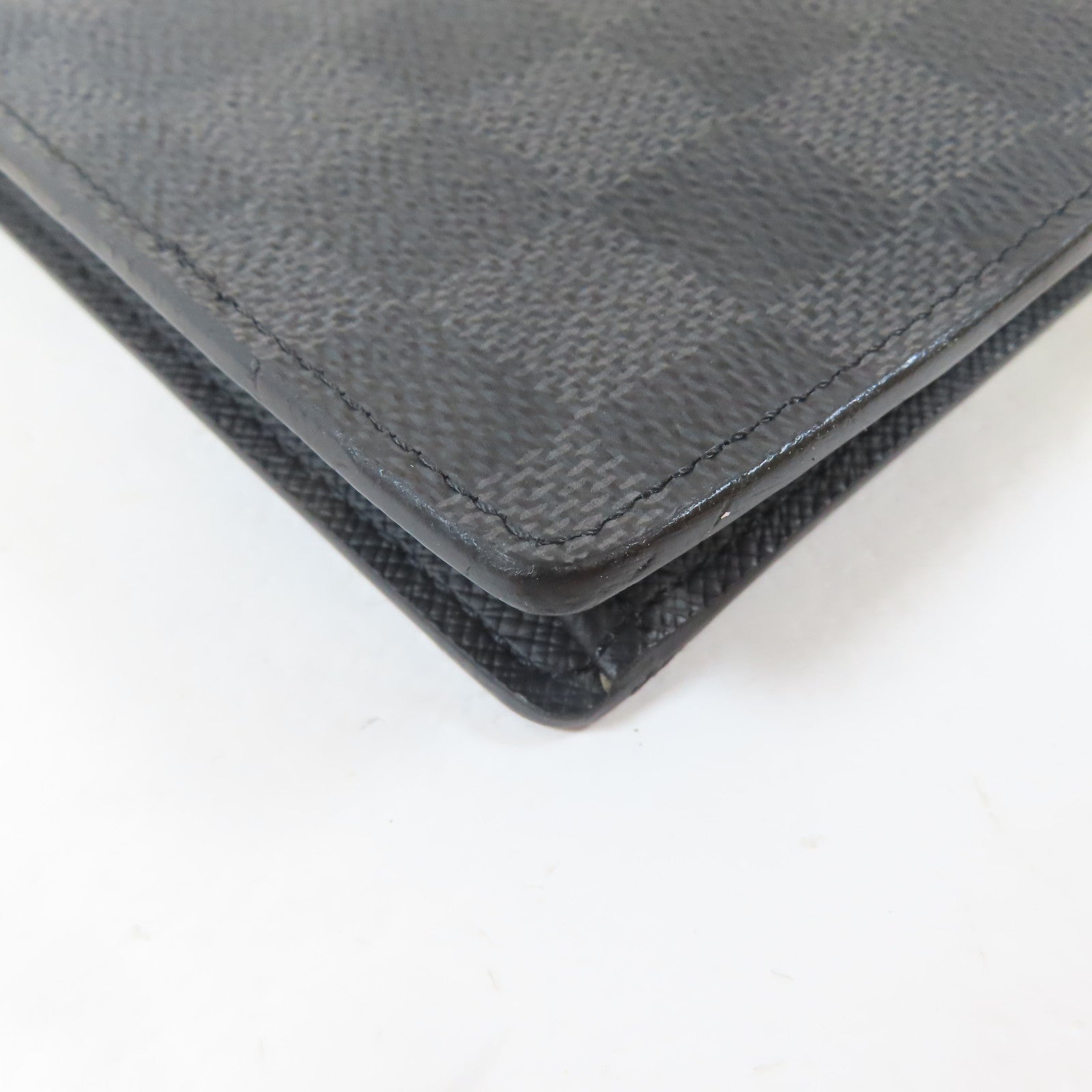 LOUIS VUITTON Damier Graphite Long Bifold Wallet長錢包黑色