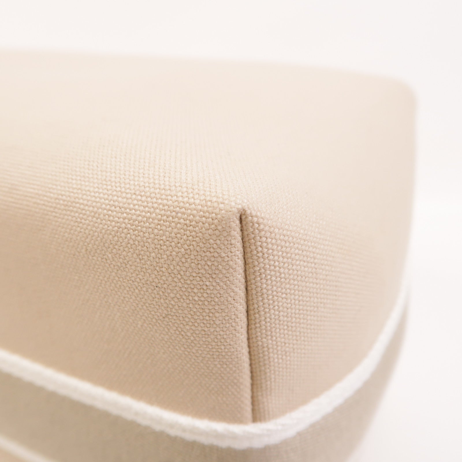 HERMES 帆布Bride A Brac銀扣手挽袋