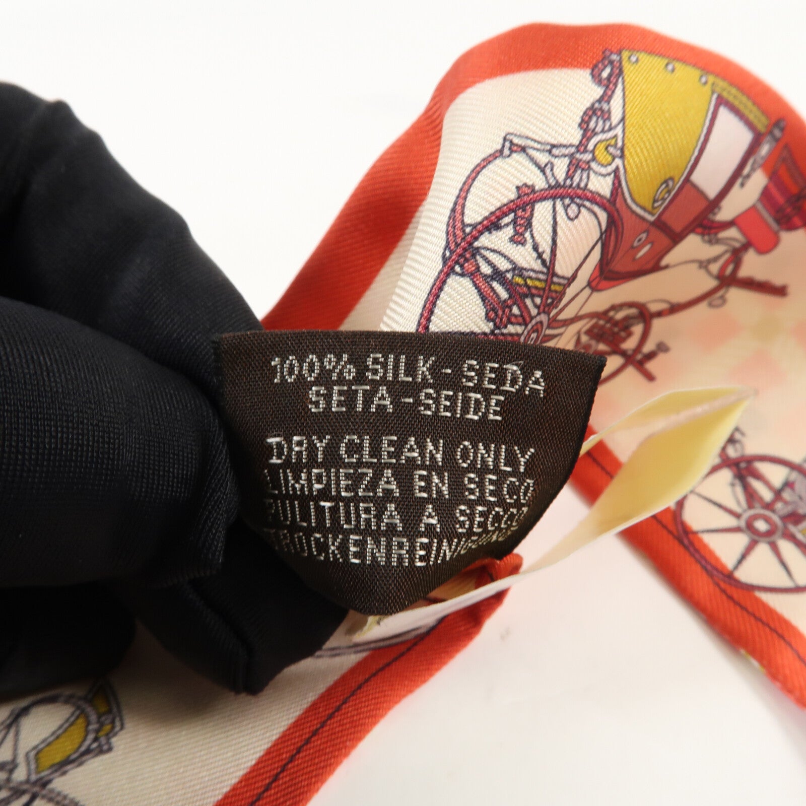 HERMES 絲質Twilly絲巾