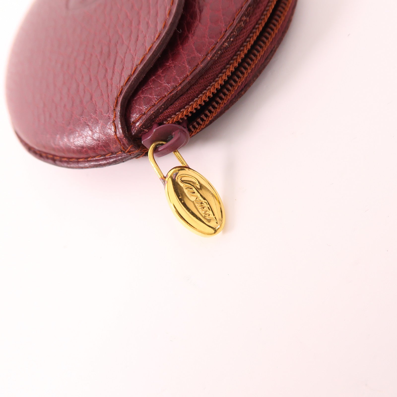 CARTIER 牛皮皮革Coin Case金扣零錢包