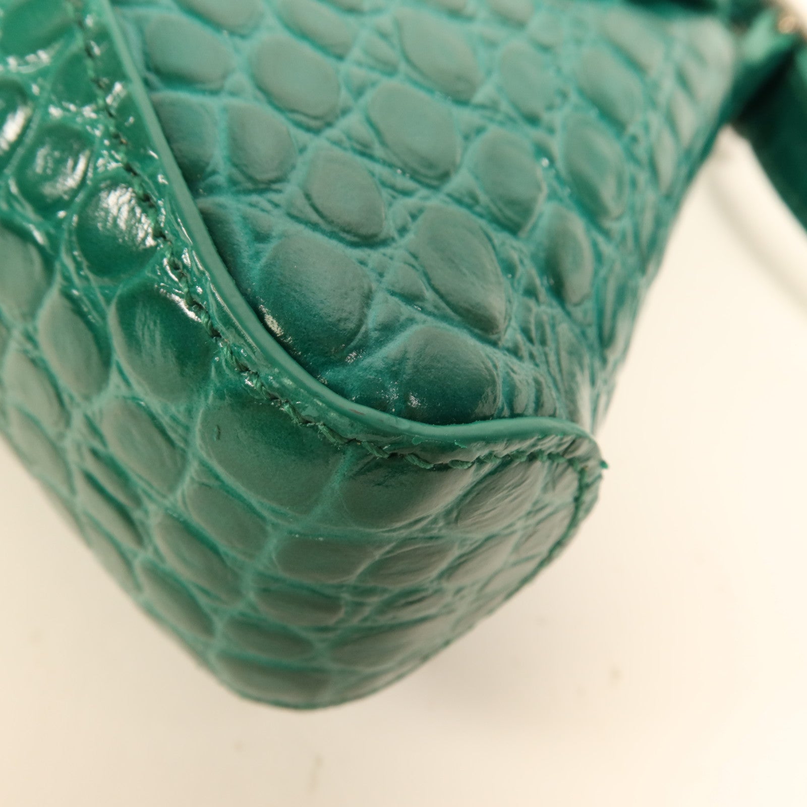 BALENCIAGA 牛皮皮革Shoulder Bag銀扣肩背袋