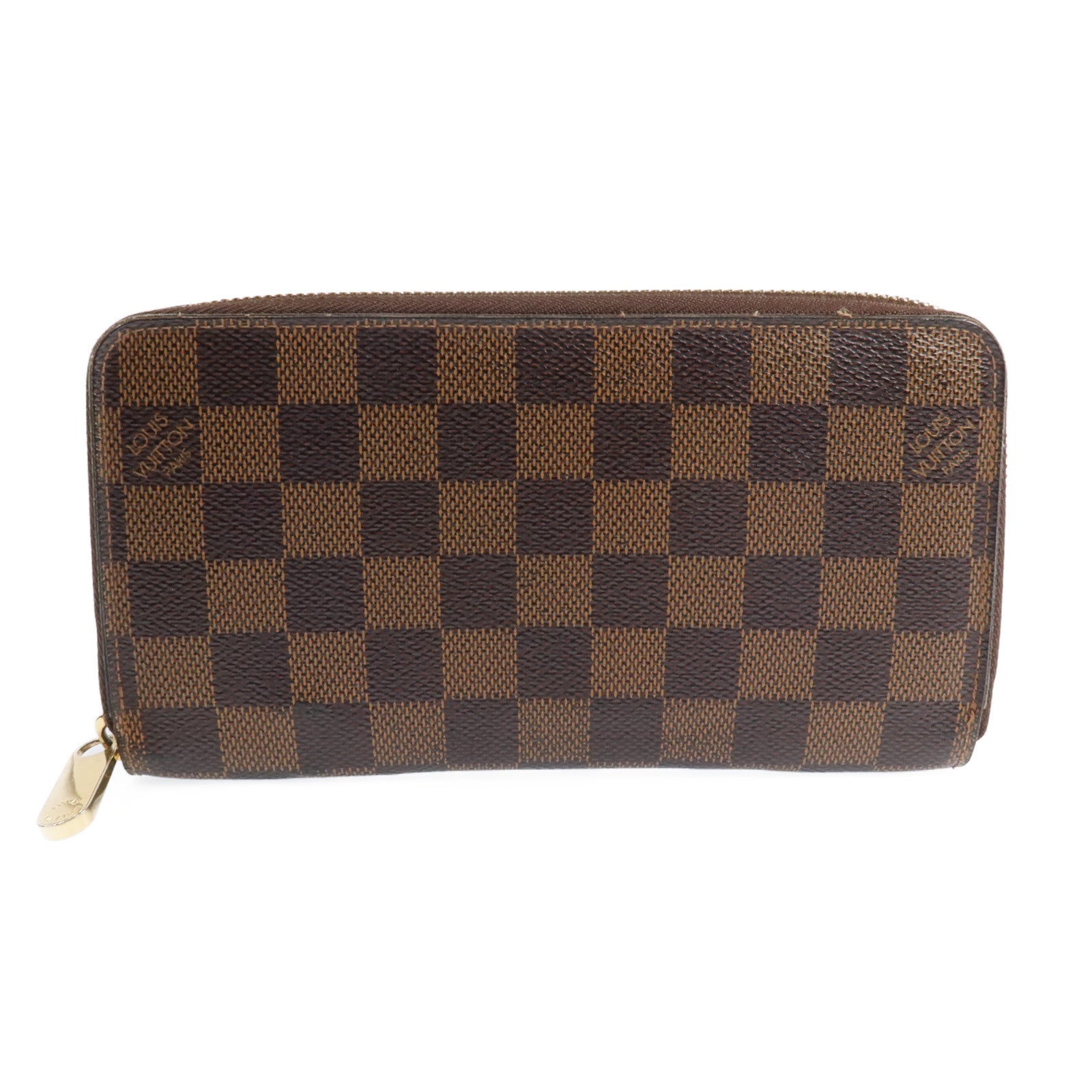 LOUIS VUITTON 【激減優惠】Damier Zipper Long Wallet金扣長錢包