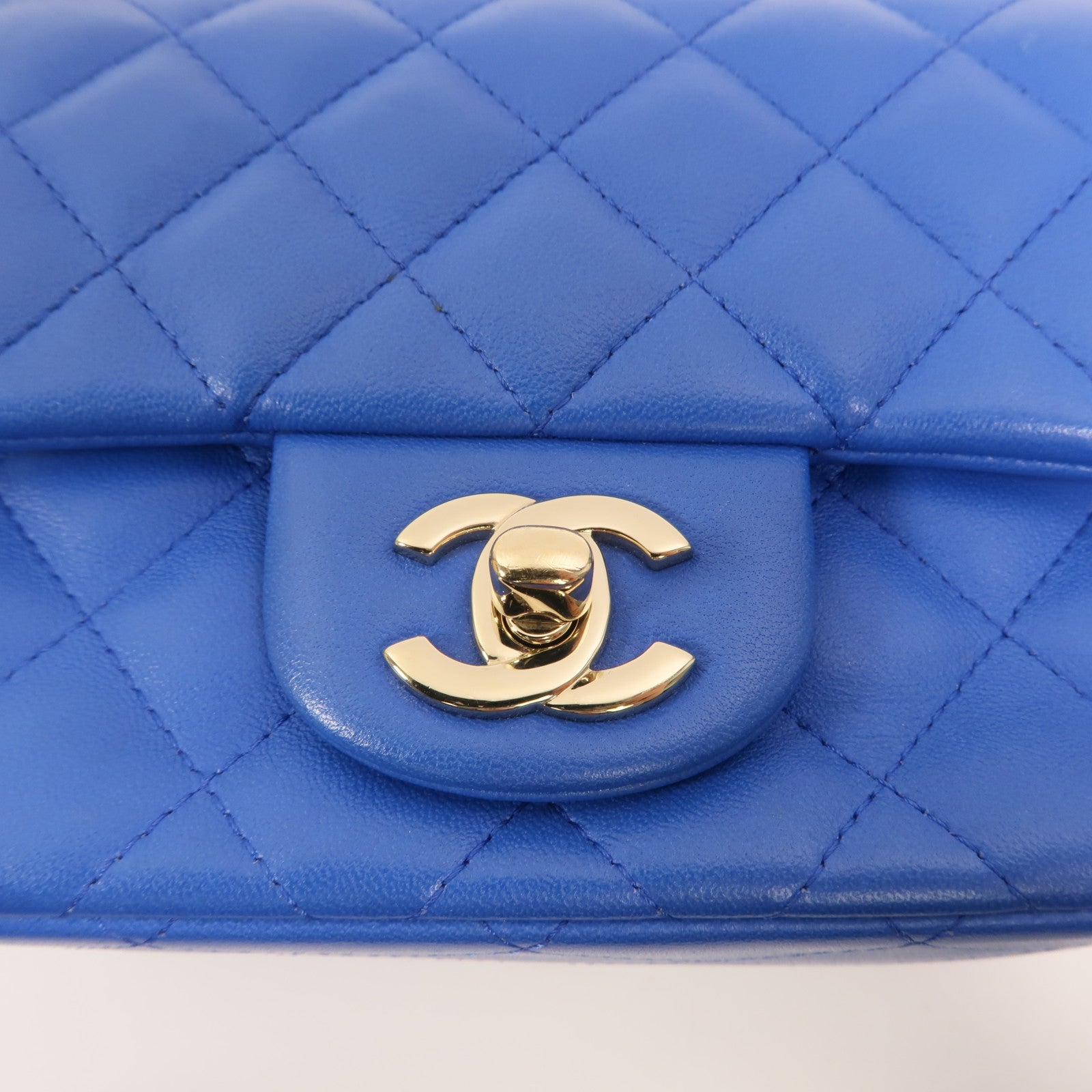 CHANEL 羊皮皮革Mini Classic 17鏈帶肩背袋