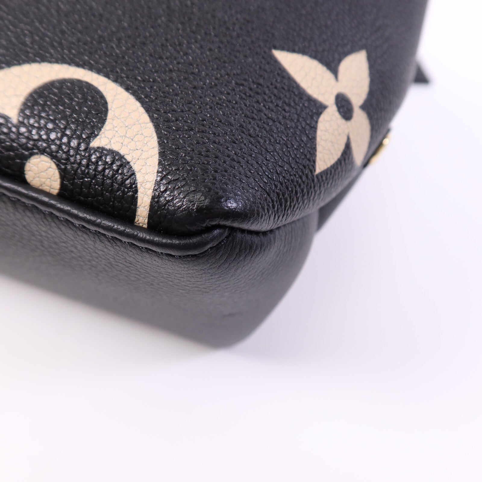 LOUIS VUITTON Monogram Empreinte Petit Palais金扣手挽肩背兩用袋