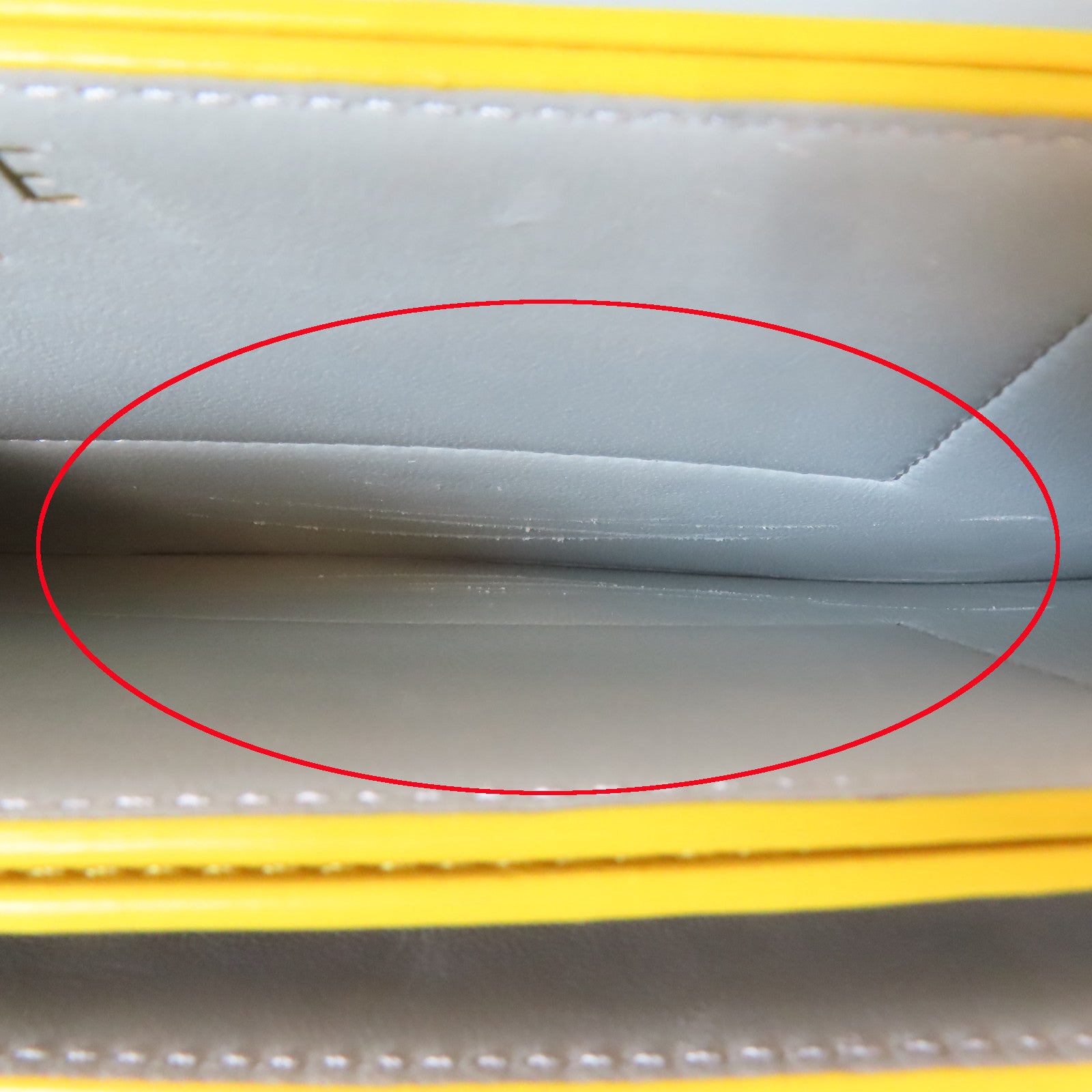 LOEWE 牛皮皮革Goya金扣肩背袋黃色