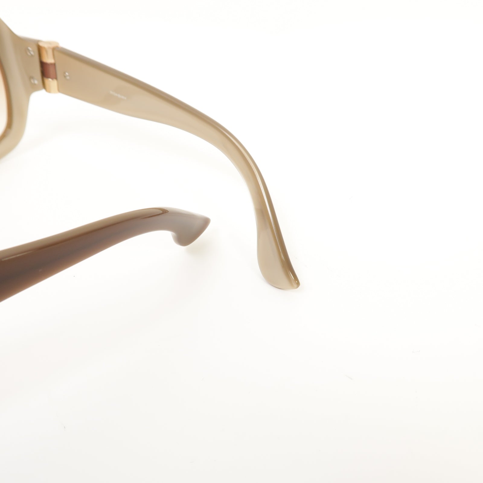 SAINT LAURENT PVC Sunglasses太陽眼鏡棕色