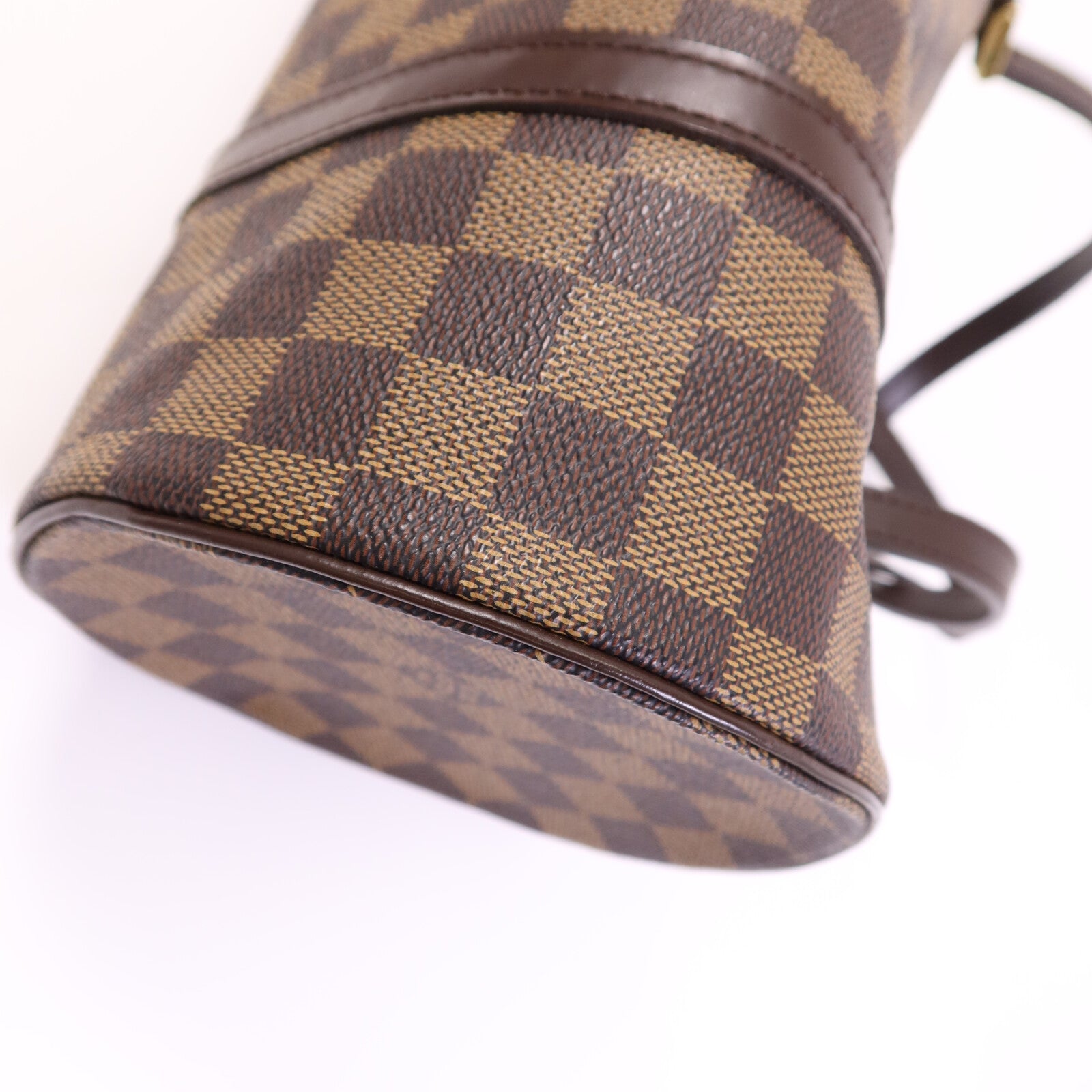 LOUIS VUITTON Damier Papillon GM金扣肩背袋