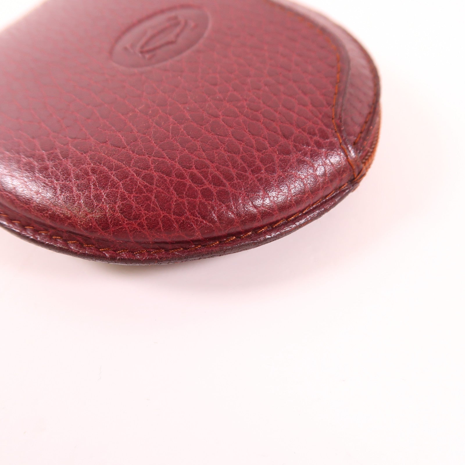 CARTIER 牛皮皮革Coin Case金扣零錢包