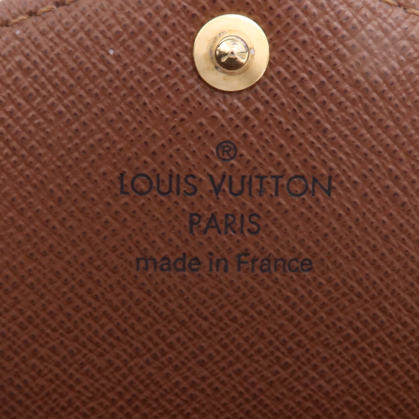LOUIS VUITTON Monogram Sarah金扣長錢包