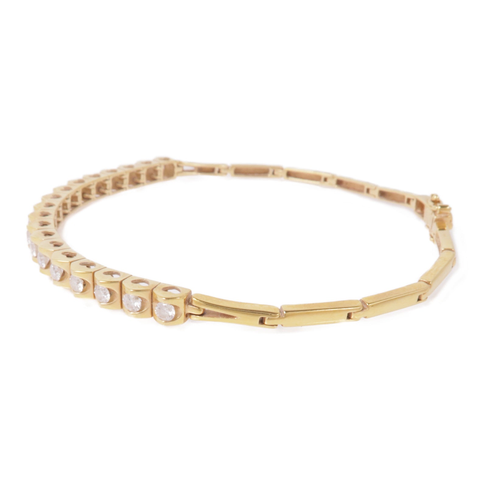 JEWELRY 【激減優惠】18K黃金Diamond Bracelet鑽石手鏈