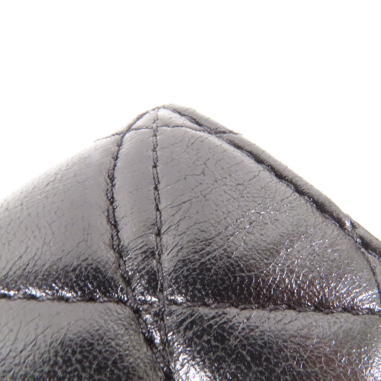 CHANEL 牛皮皮革Chain Shoulder金扣肩背袋