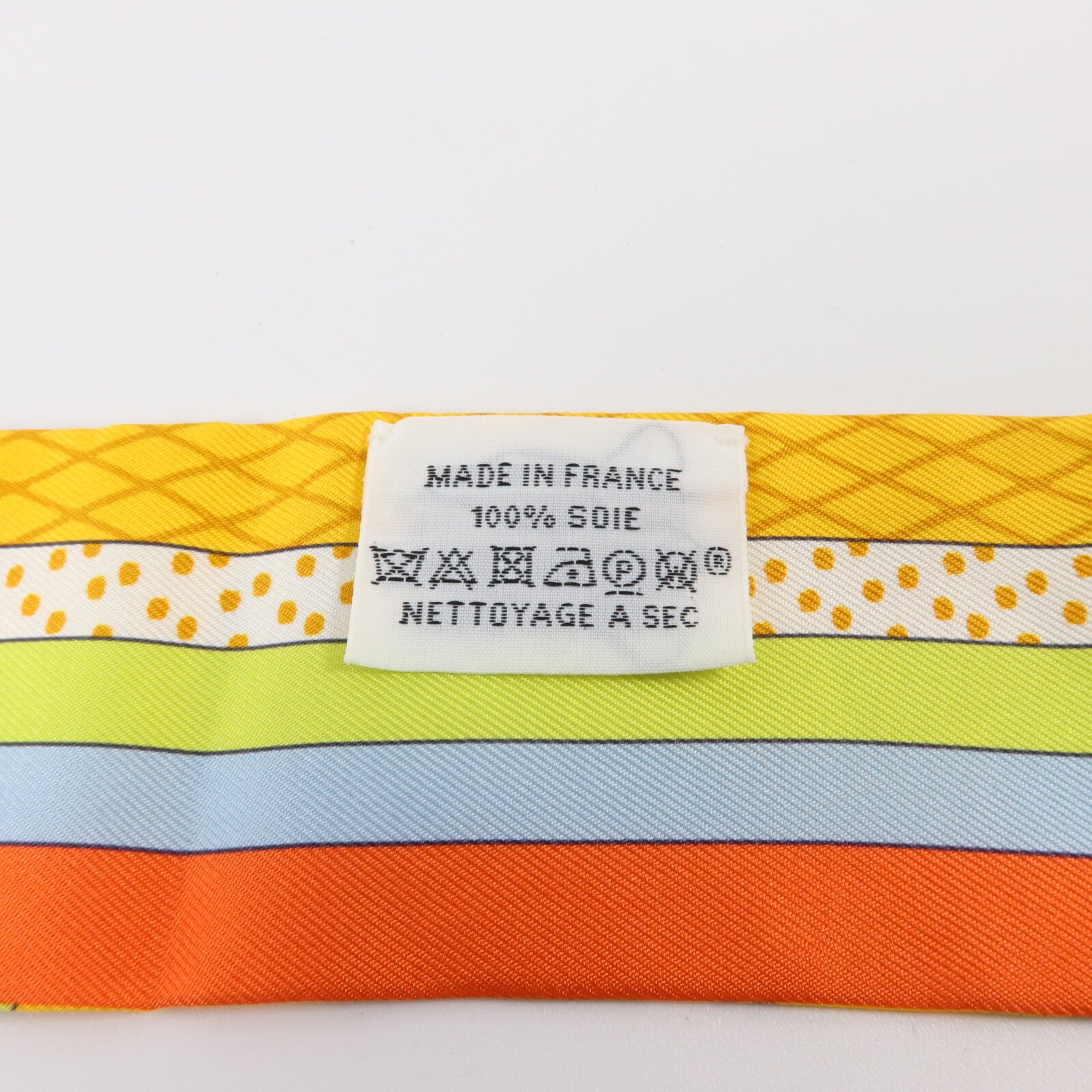 HERMES 絲質Twilly絲巾