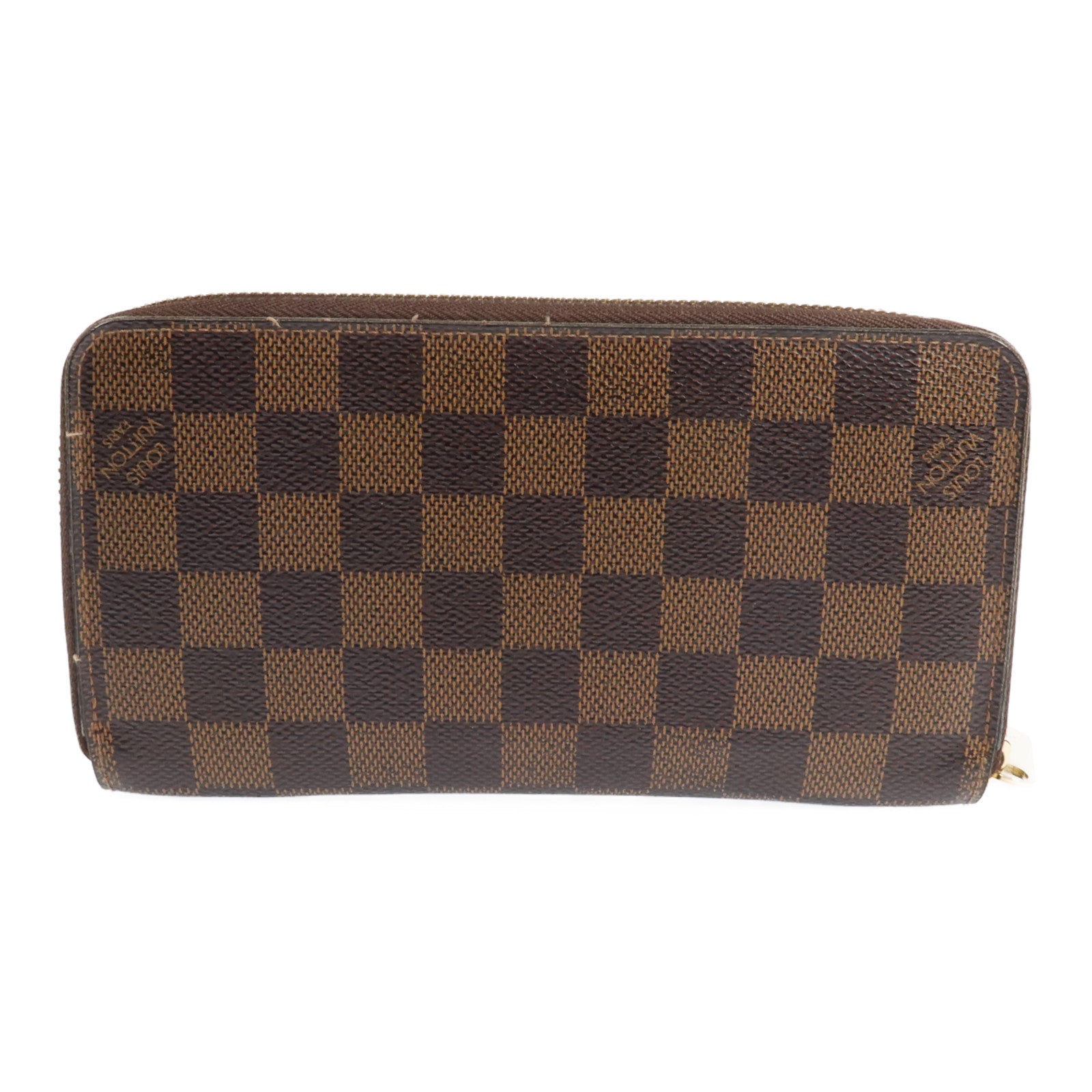 LOUIS VUITTON 【激減優惠】Damier Zipper Long Wallet金扣長錢包