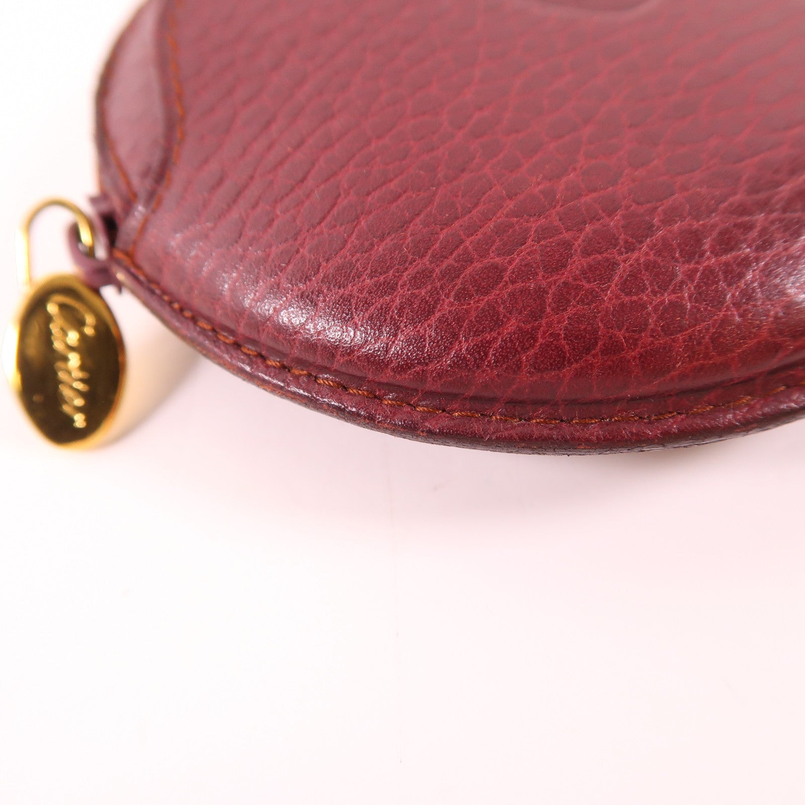 CARTIER 牛皮皮革Coin Case金扣零錢包
