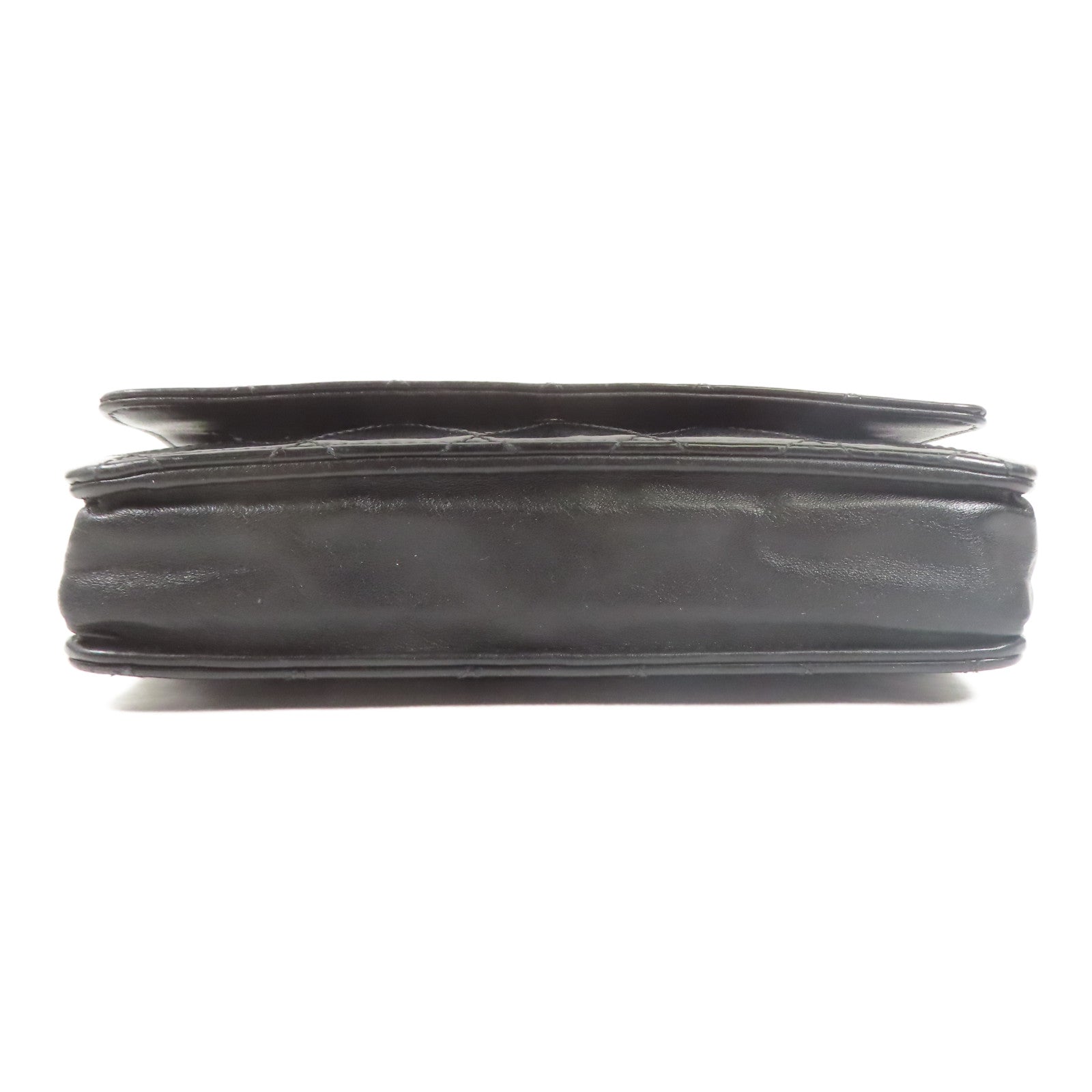 CHANEL 漆皮皮革WOC Wallet On Chain銀扣鏈帶肩背袋