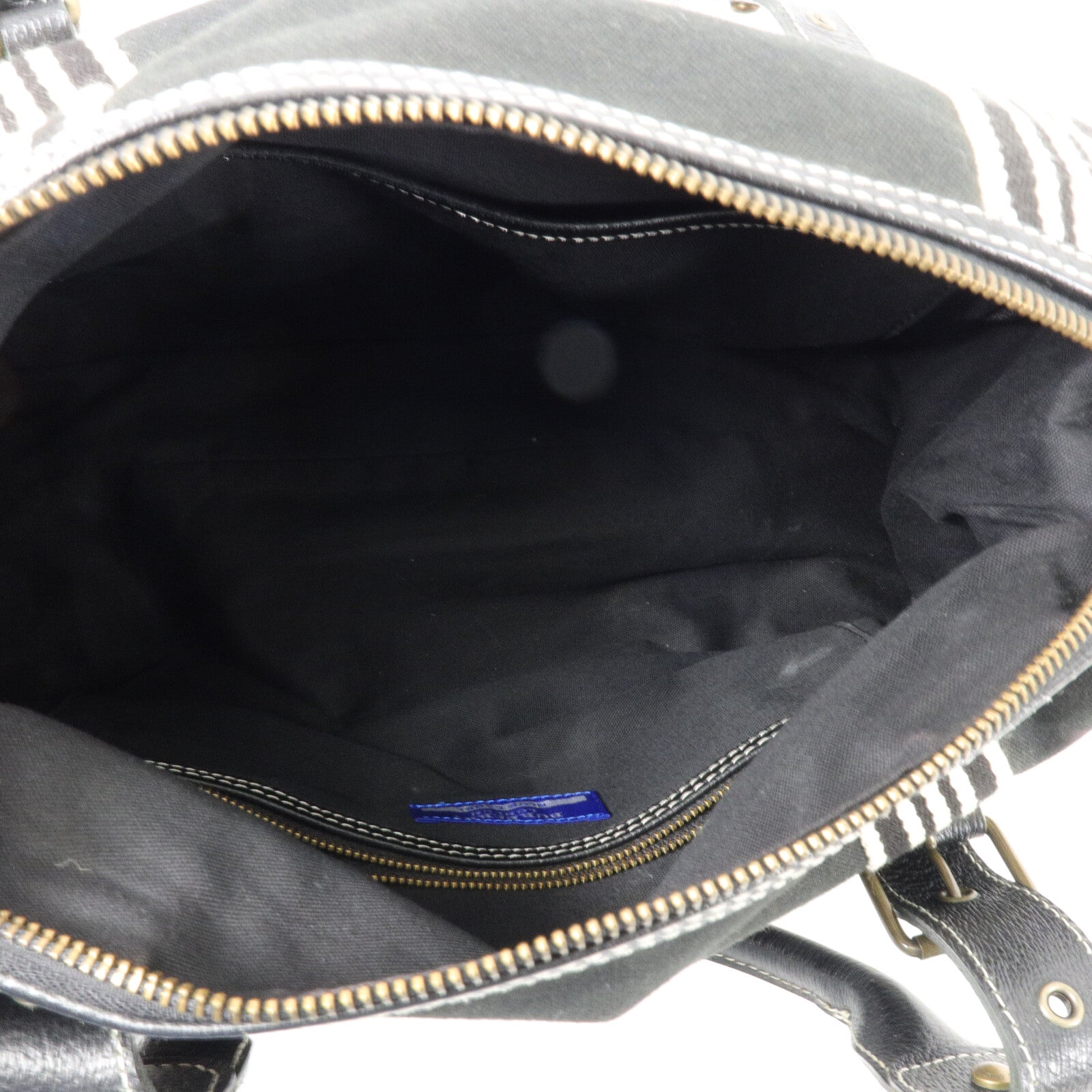 BURBERRY 牛皮皮革/帆布Hand Bag手挽袋