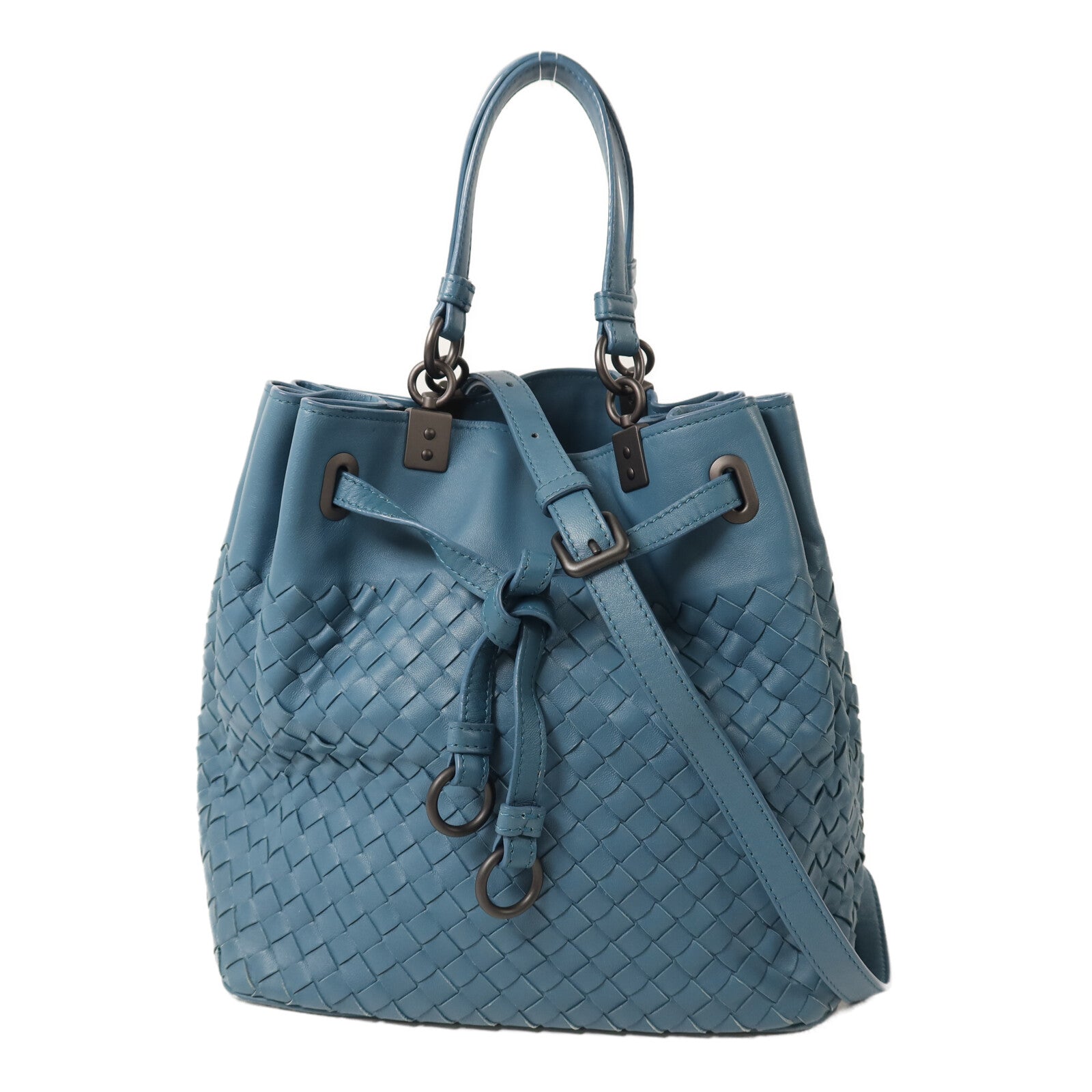 BOTTEGA VENETA 牛皮皮革2 Way Shoulder手挽肩背兩用袋