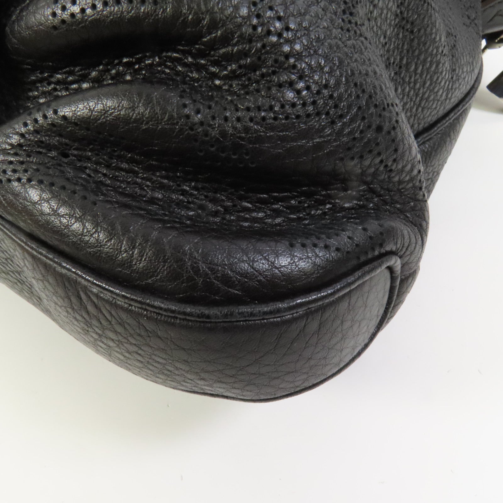 LOUIS VUITTON Monogram Mahina Selene銀扣手挽肩背兩用袋