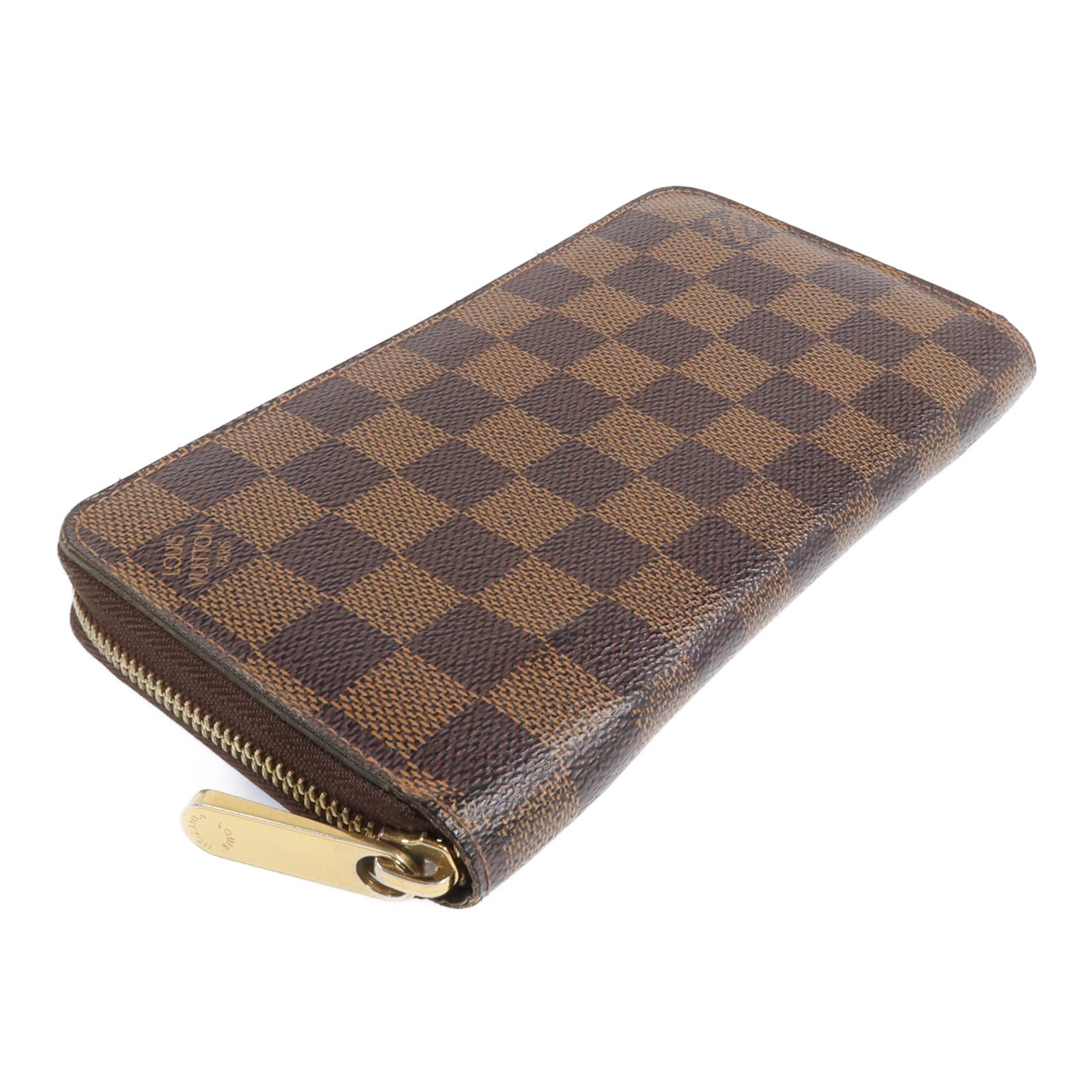 LOUIS VUITTON 【激減優惠】Damier Zipper Long Wallet金扣長錢包