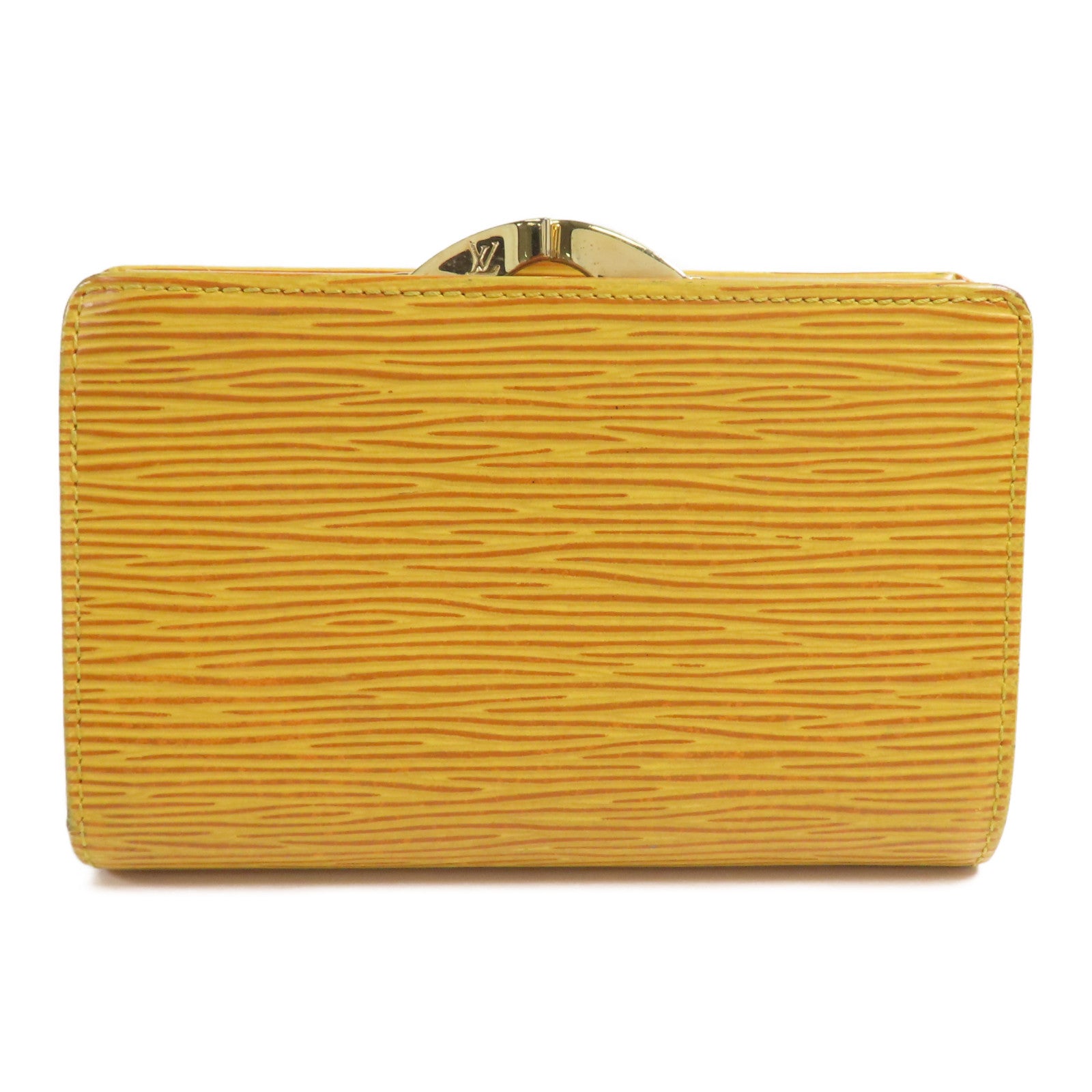 LOUIS VUITTON LV GHW Wallet  Epi Yellow
