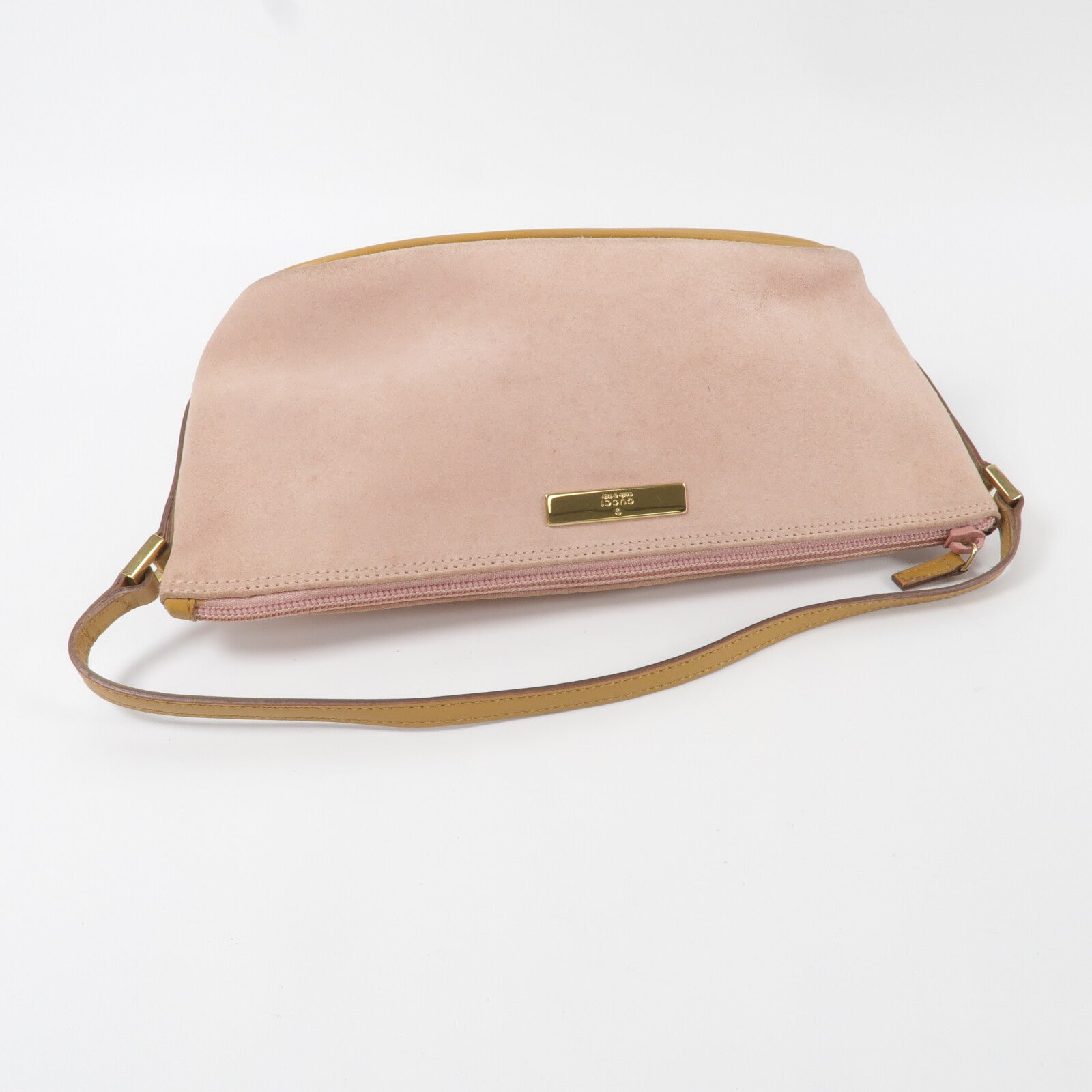 GUCCI 絨布GG Boat Pochette肩背袋