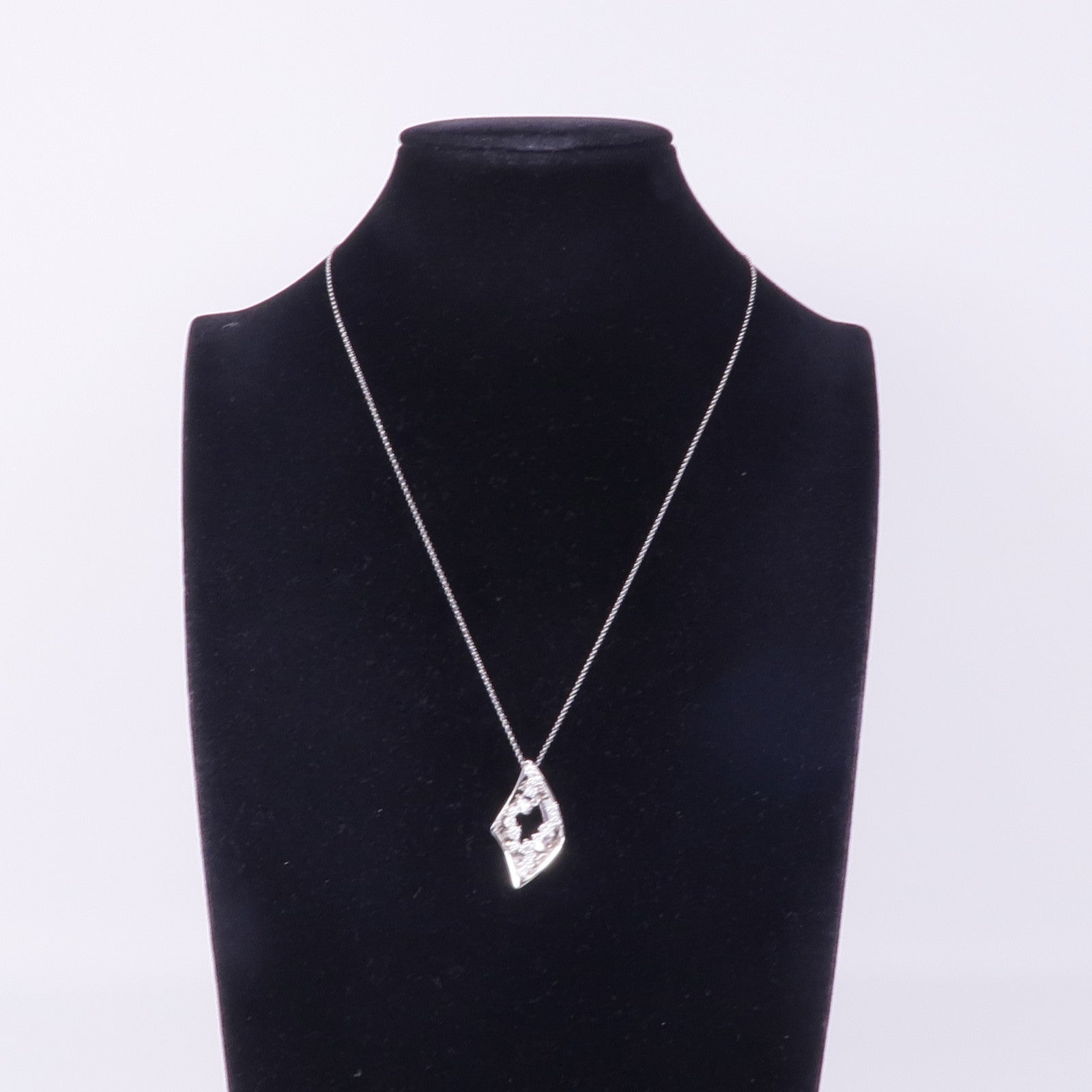 JEWELRY 18K白金Diamond Necklace鑽石項鍊