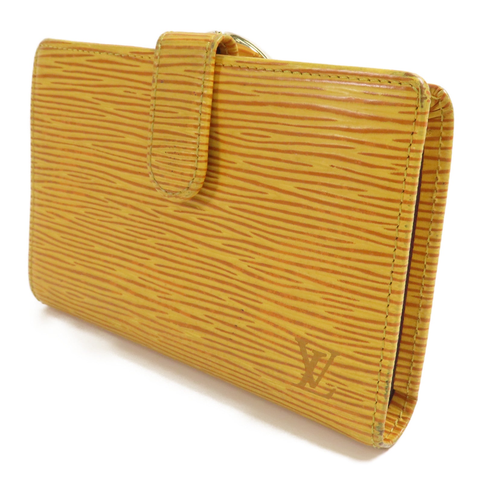 LOUIS VUITTON LV GHW Wallet  Epi Yellow