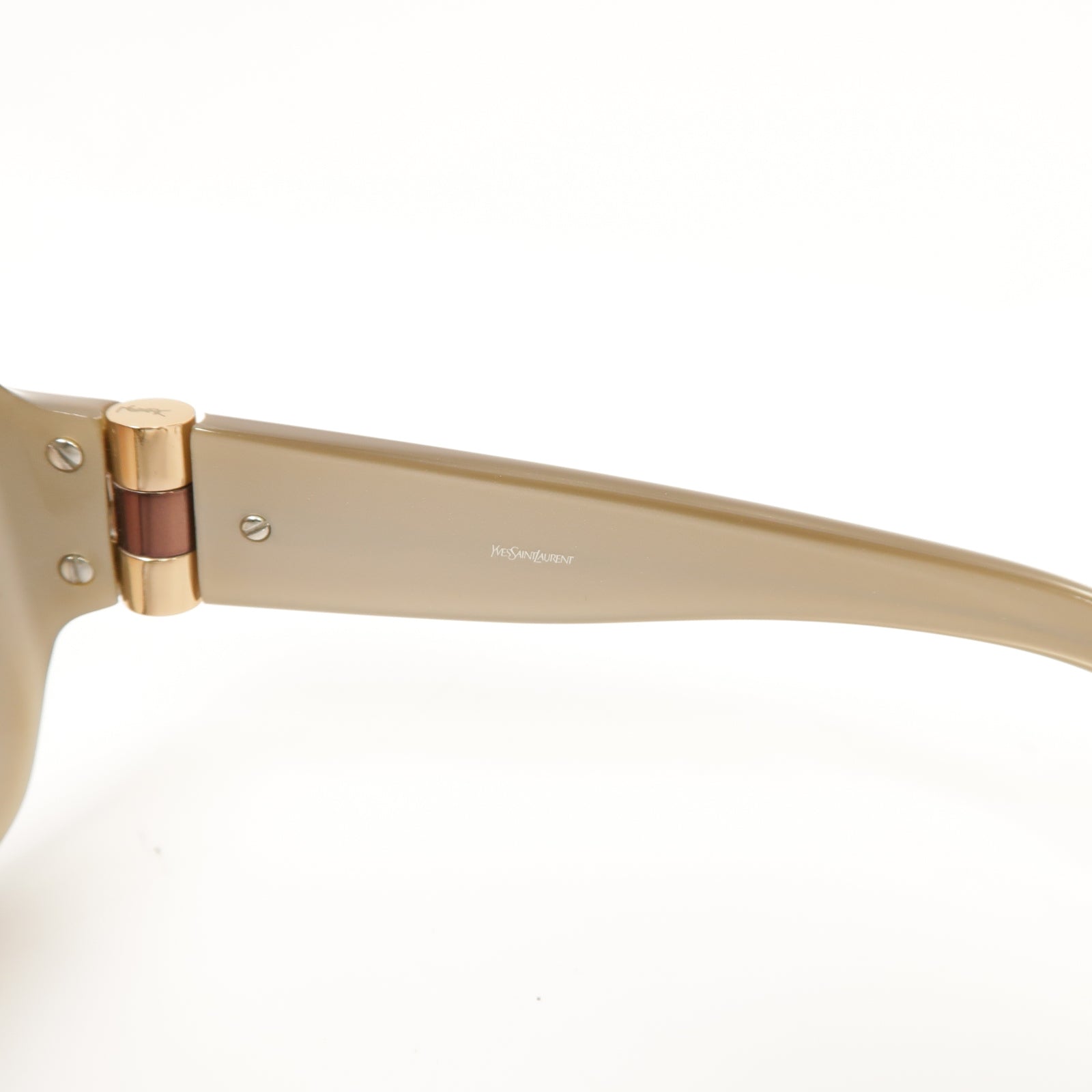 SAINT LAURENT PVC Sunglasses太陽眼鏡棕色