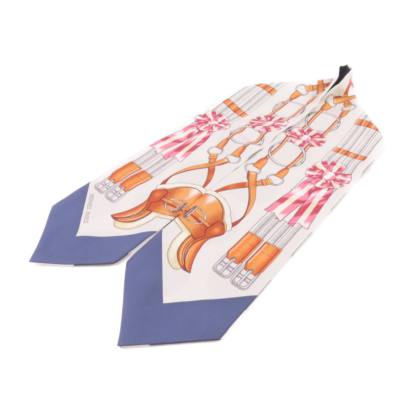HERMES 絲質Twill up Scarf絲巾灰色/藍色/橙色/彩色