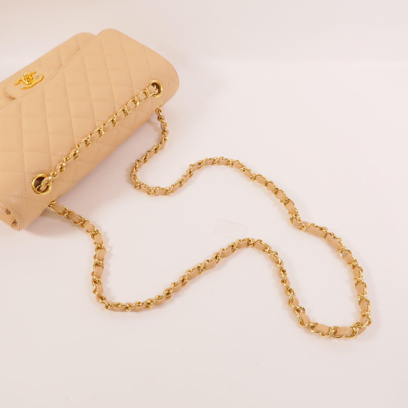 CHANEL 牛皮皮革Classic 25鏈帶肩背袋