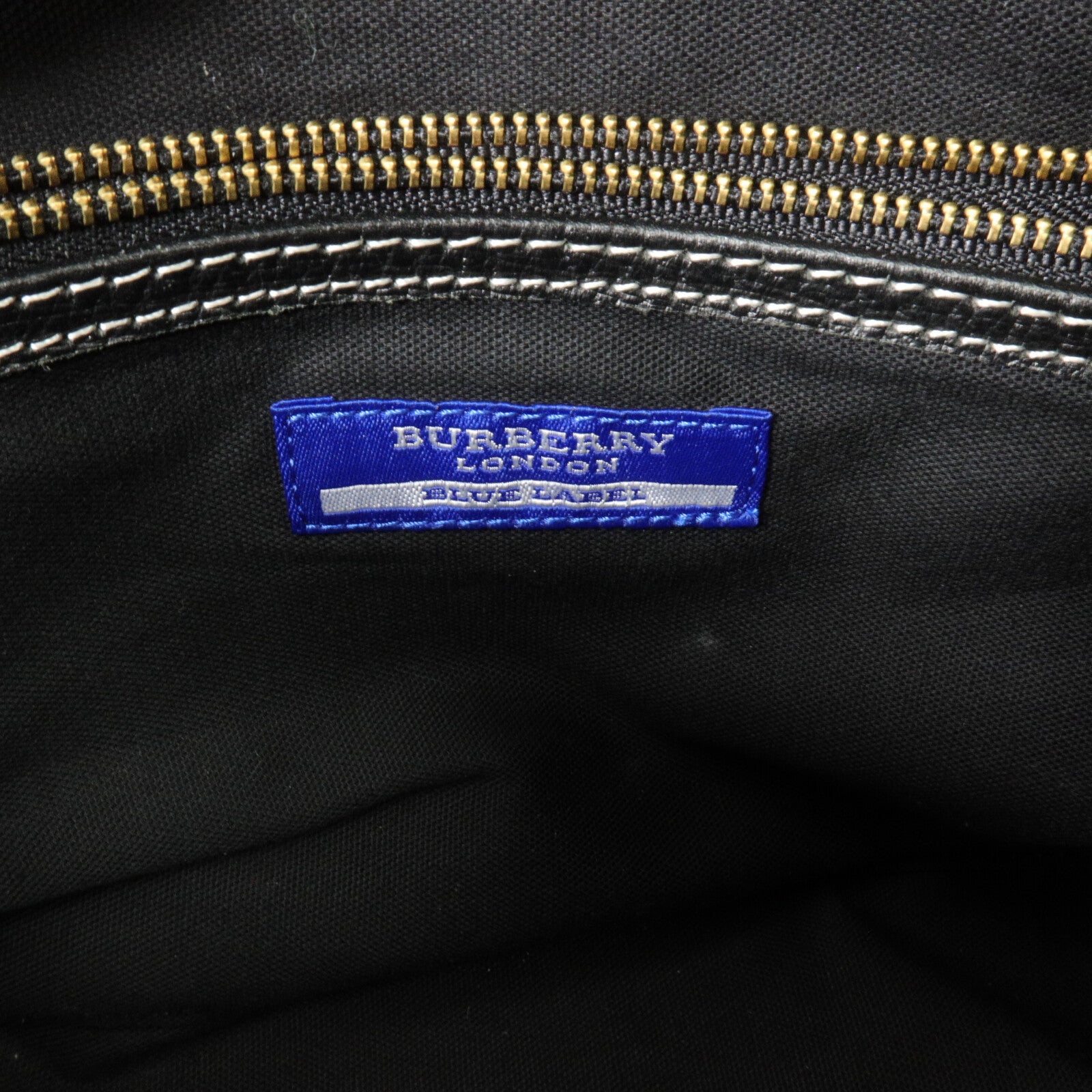 BURBERRY 牛皮皮革/帆布Hand Bag手挽袋