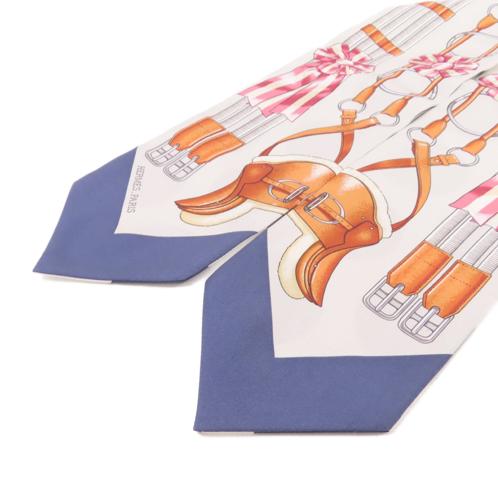 HERMES 絲質Twill up Scarf絲巾灰色/藍色/橙色/彩色