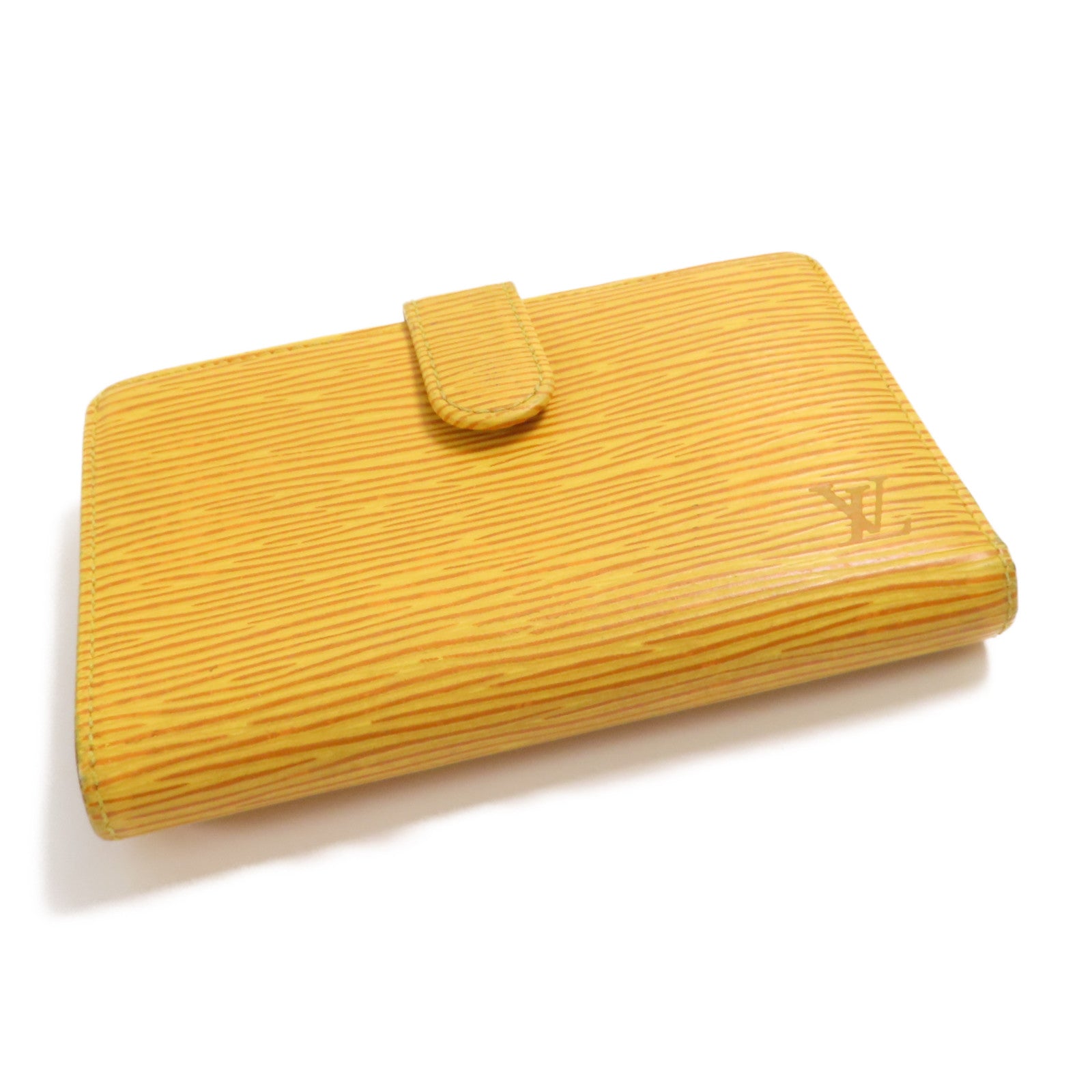 LOUIS VUITTON LV GHW Wallet  Epi Yellow