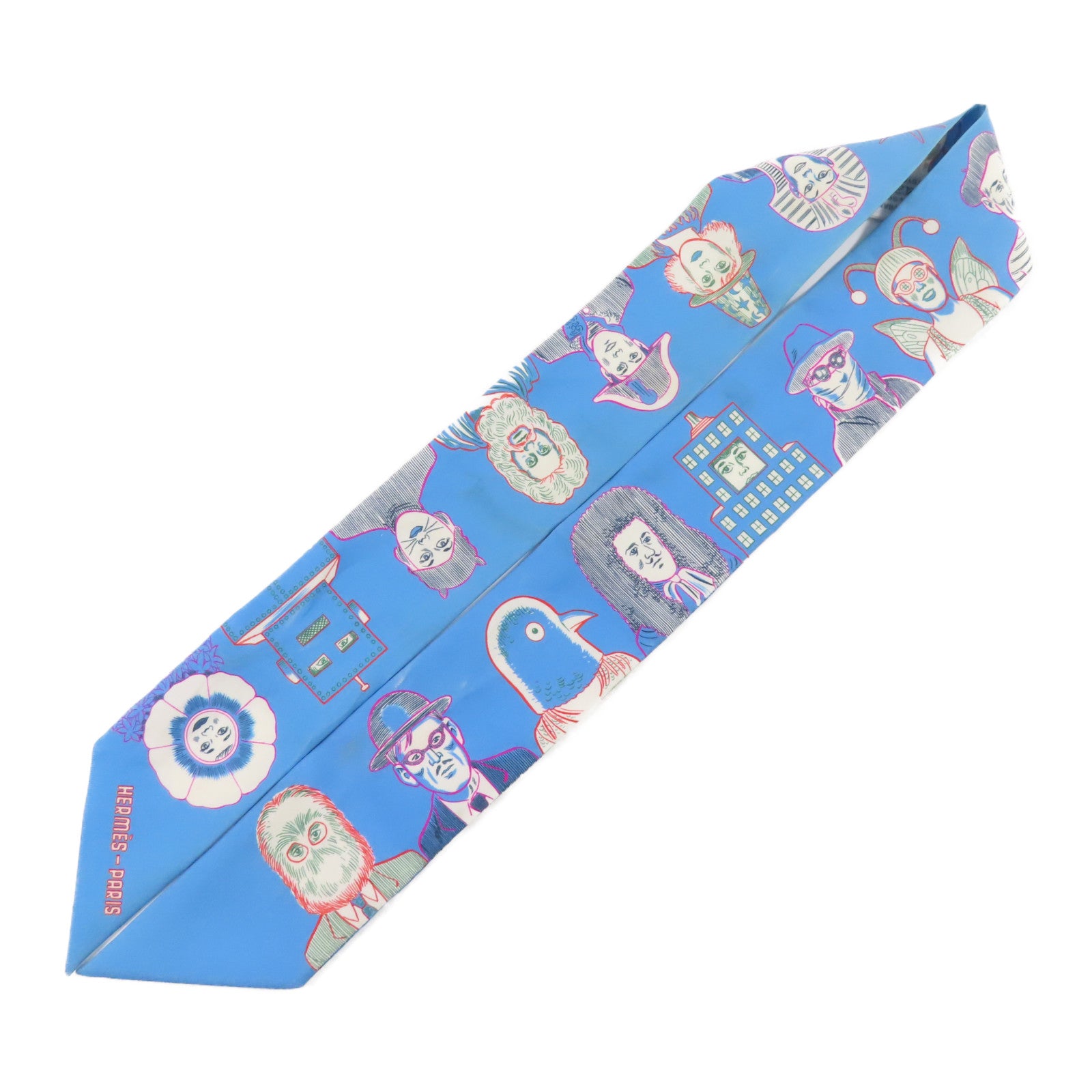 HERMES 絲質Twilly絲巾