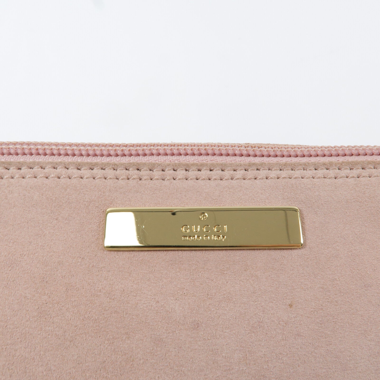 GUCCI 絨布GG Boat Pochette肩背袋