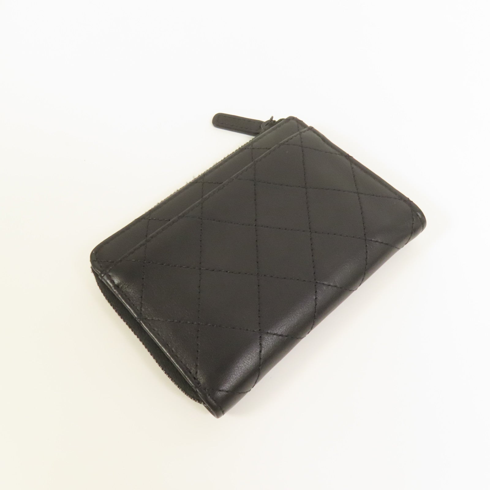 CHANEL 羊皮皮革CoCo SoBlack L錢包