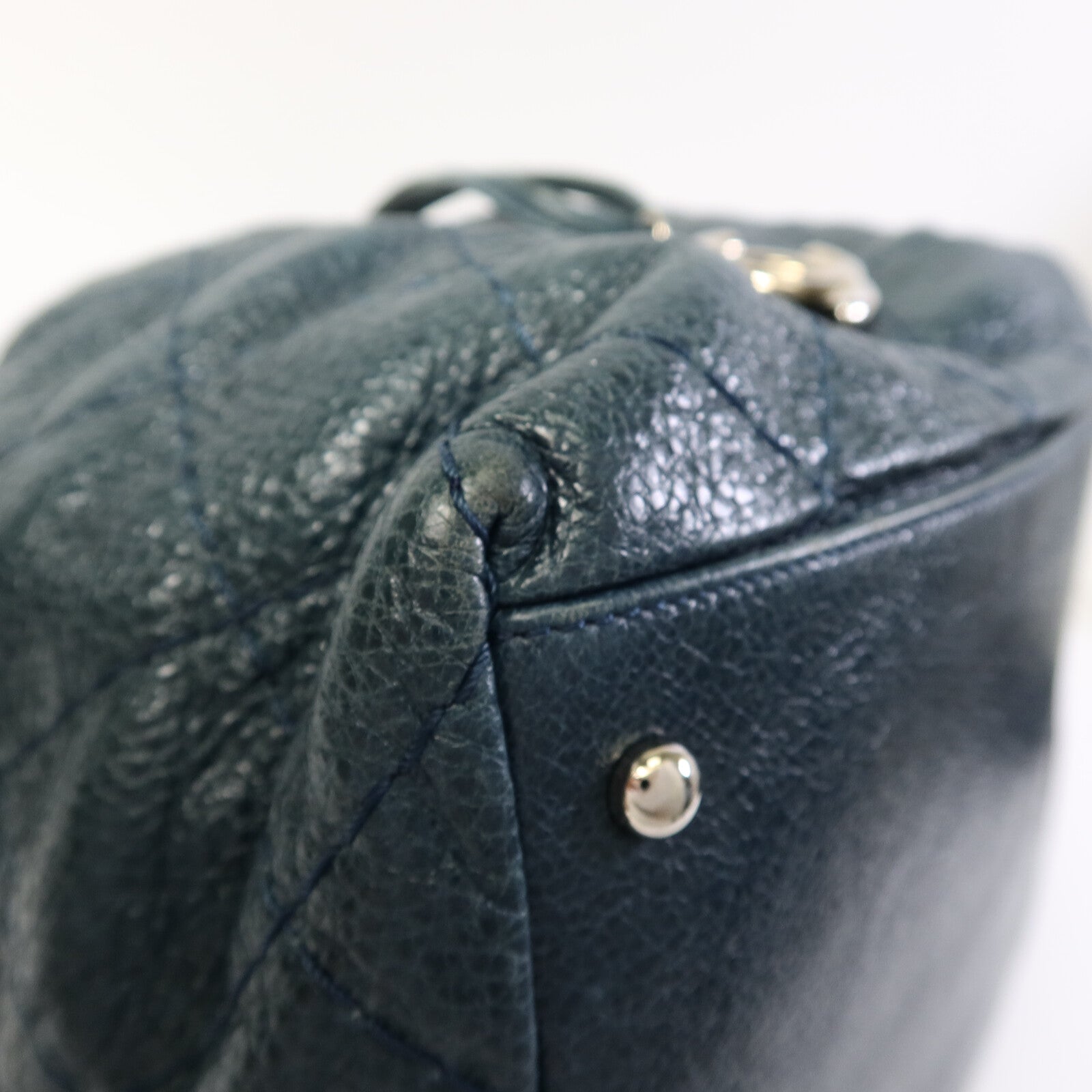 CHANEL 牛皮皮革Shoulder Bag鏈帶手挽袋